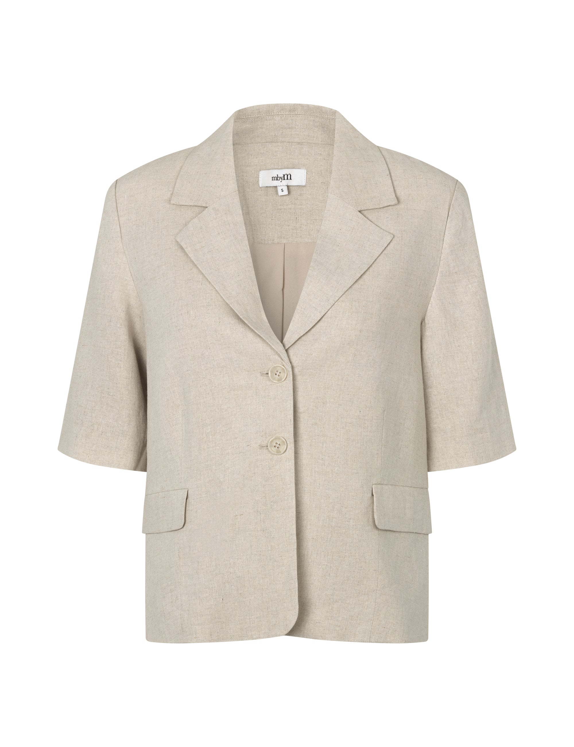 Morven-M Blazer - Natural Linen - Image 3