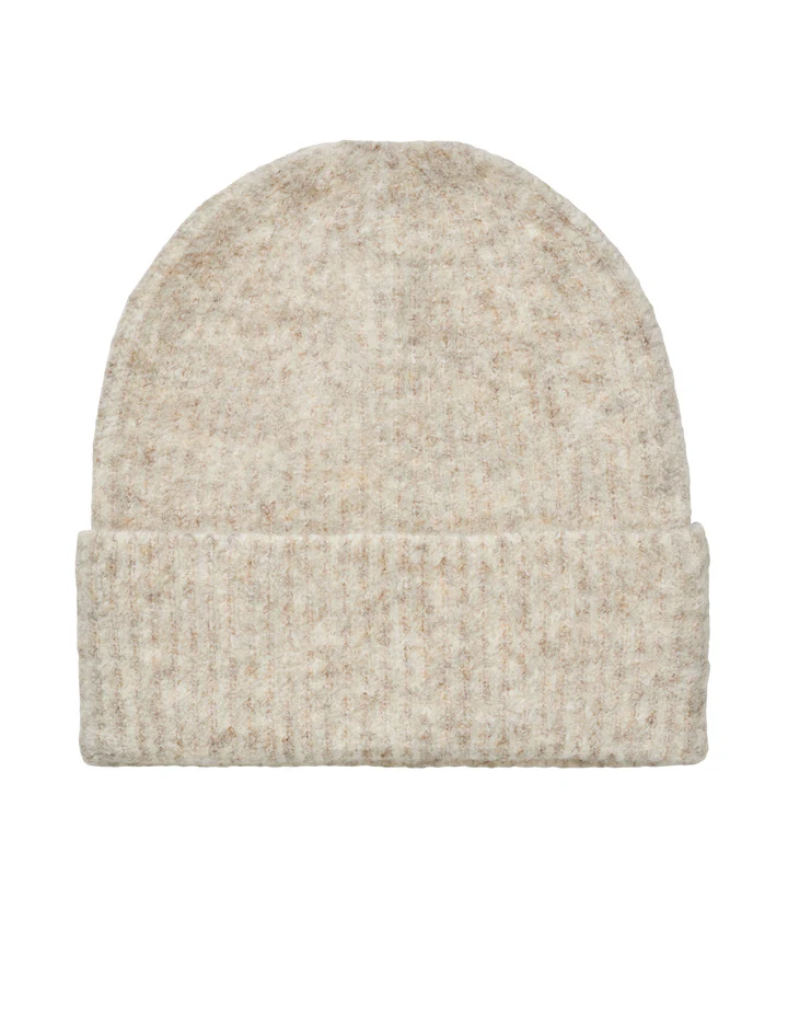 Muskan Hat - Light Grey Stripe