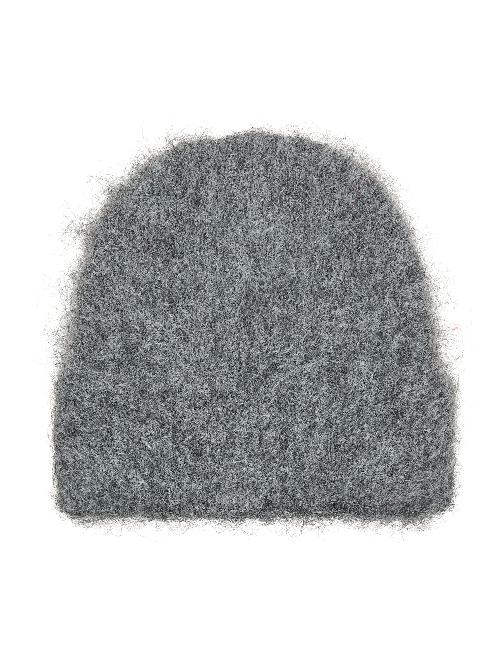Muskan-M Knitted Hat - Medium Grey Melange - Image 2