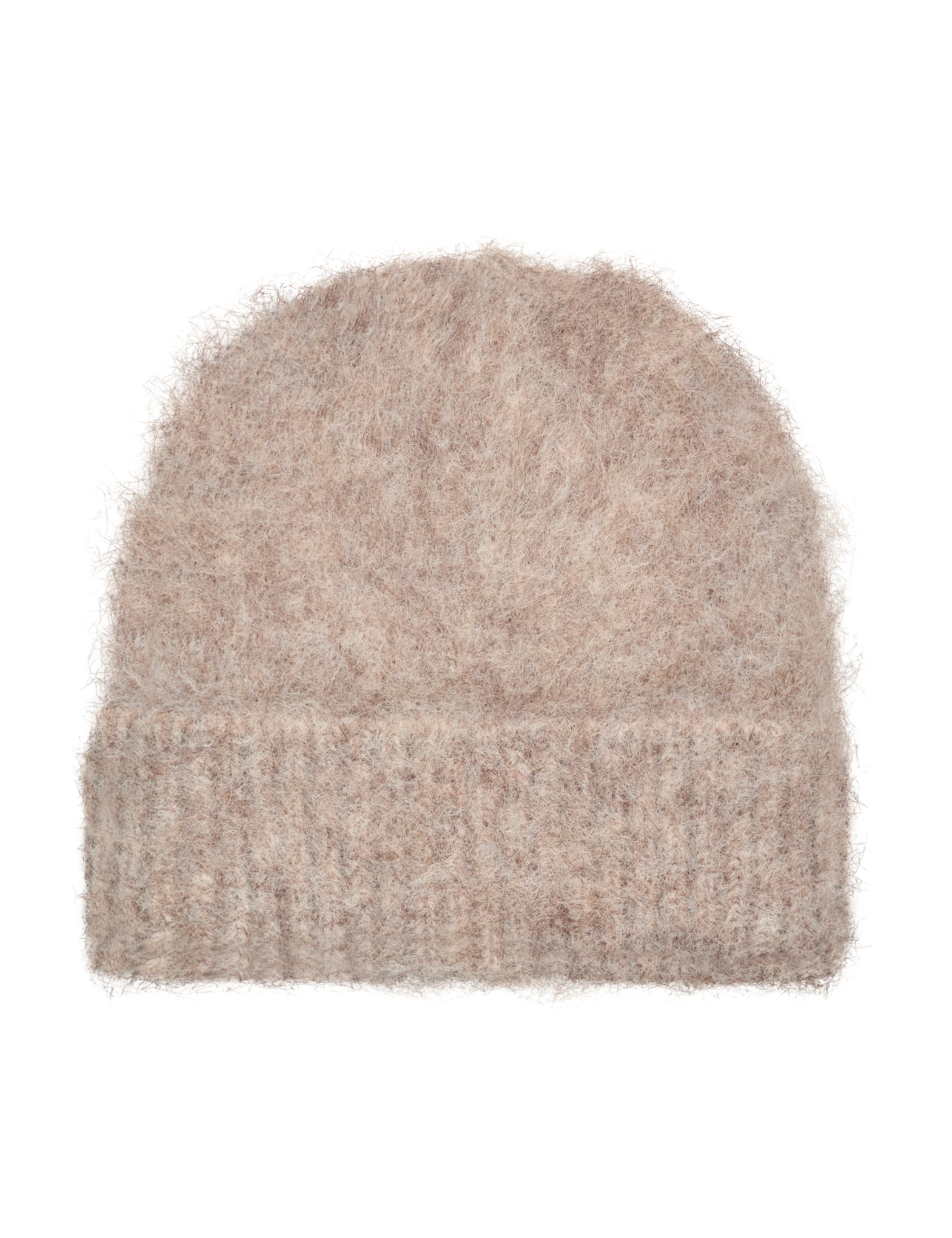 Muskan-M Knitted Hat - Oat Melange - Image 2