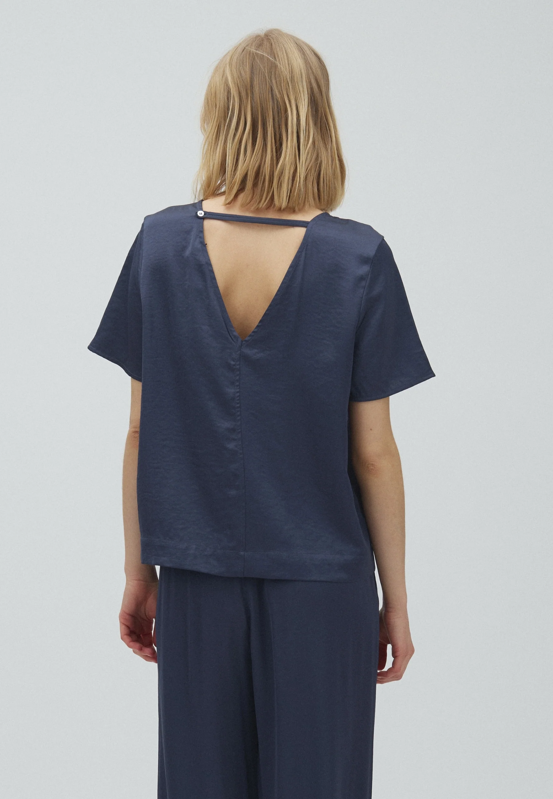 Nivara-M Blouse - Bering Blue - Image 3