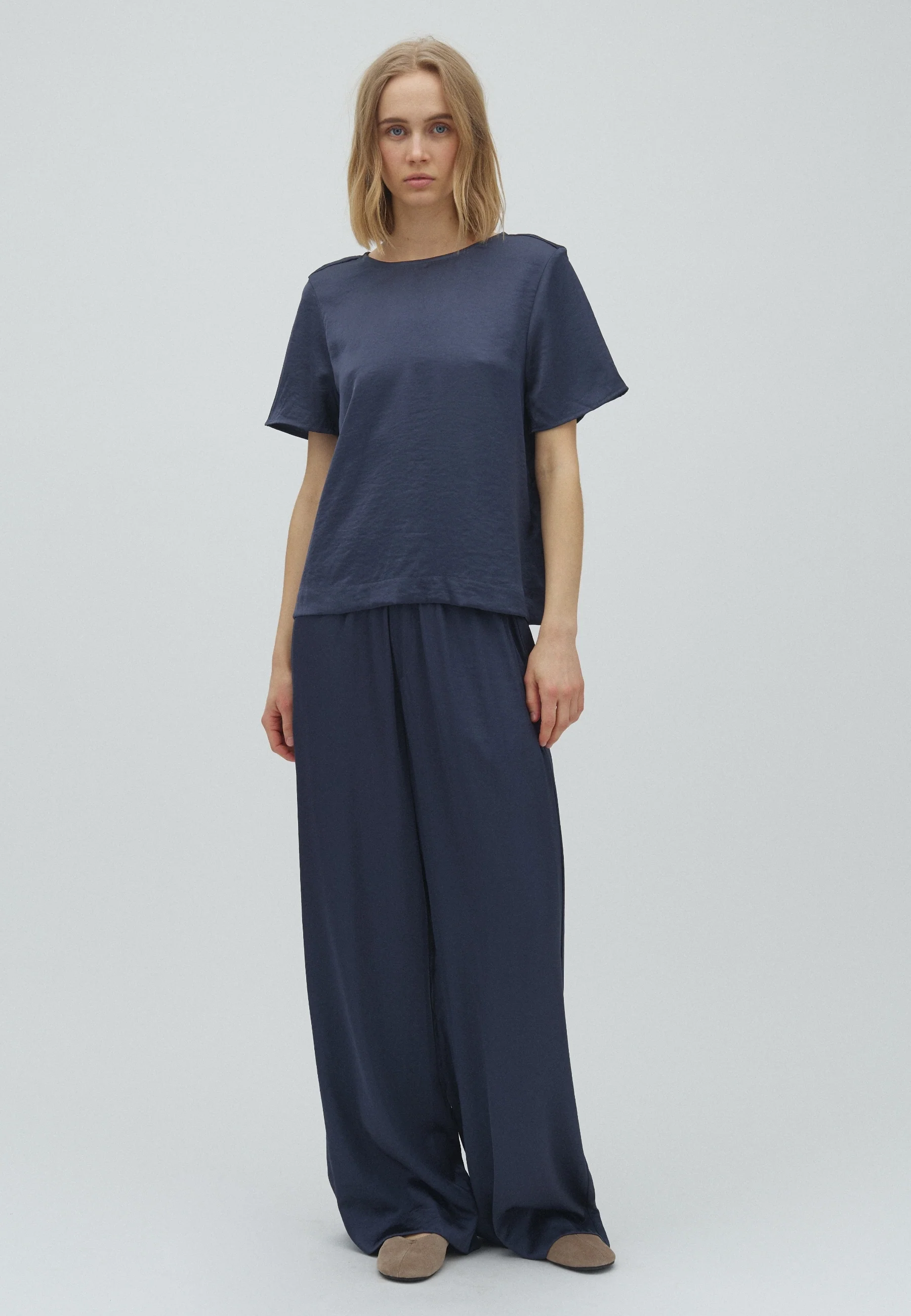 Nivara-M Blouse - Bering Blue - Image 4