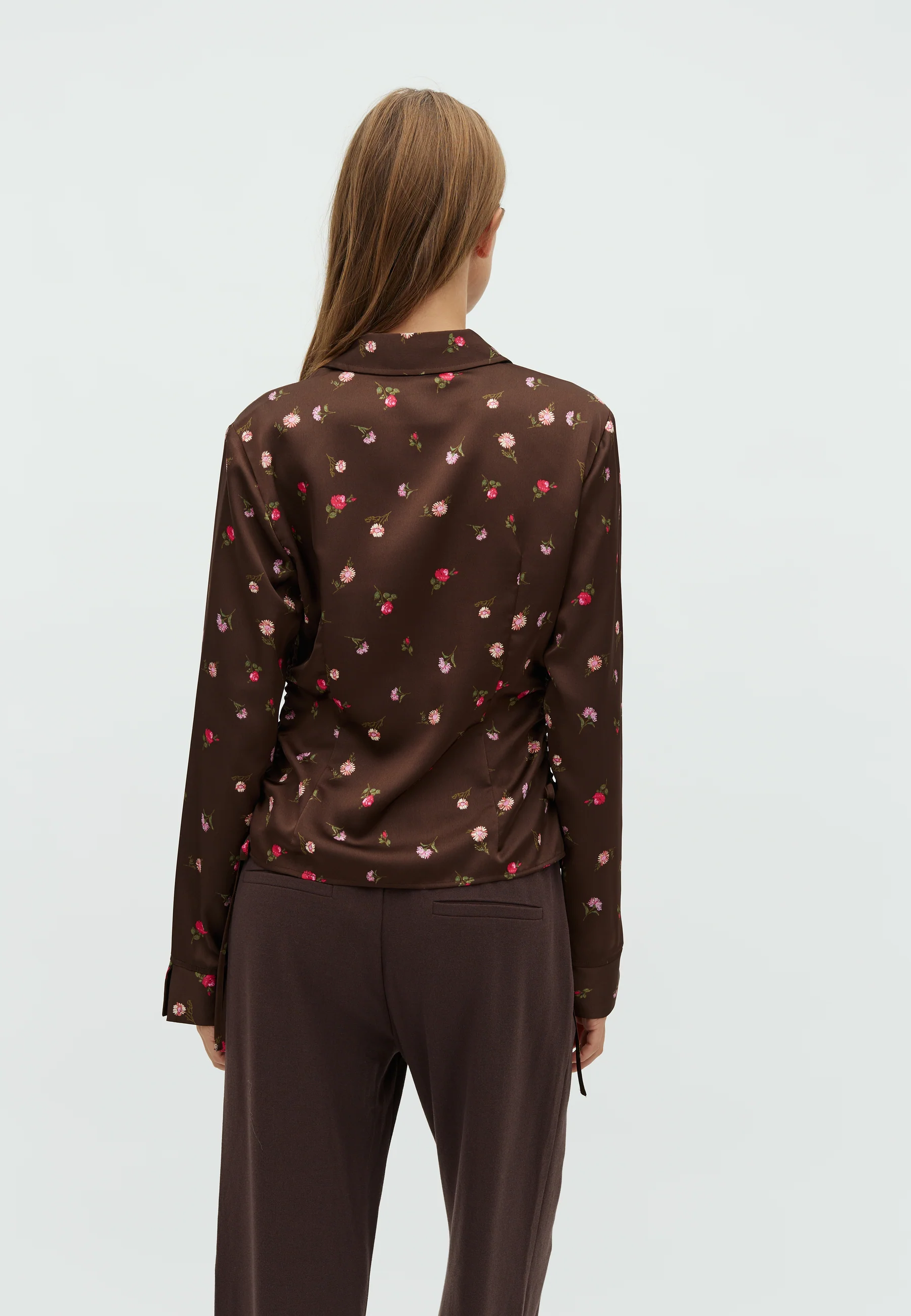 Nura-M Shirt - Dark Evaline Print - Image 3