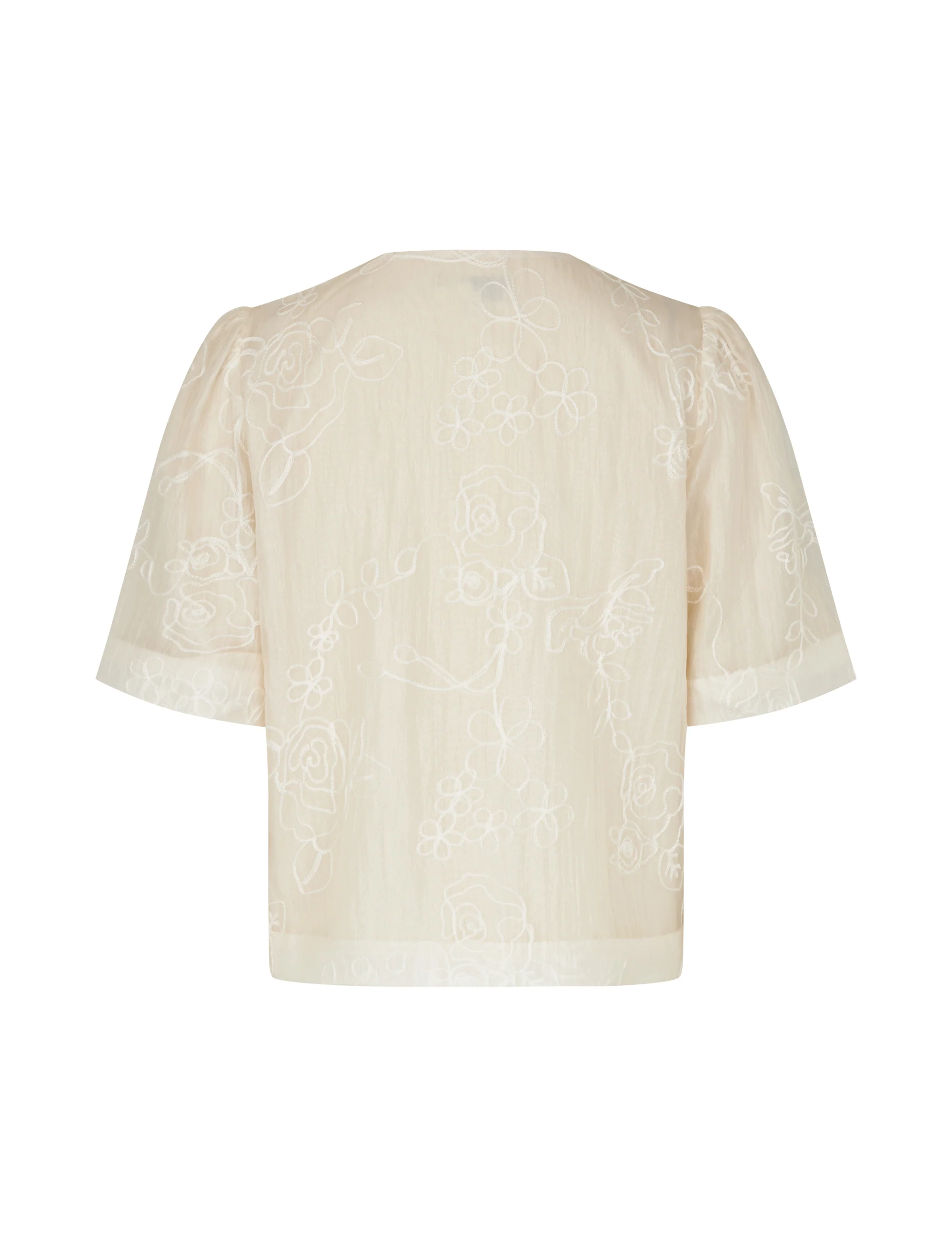 Nyphera-M Blouse Jacket - Sugar - Image 6