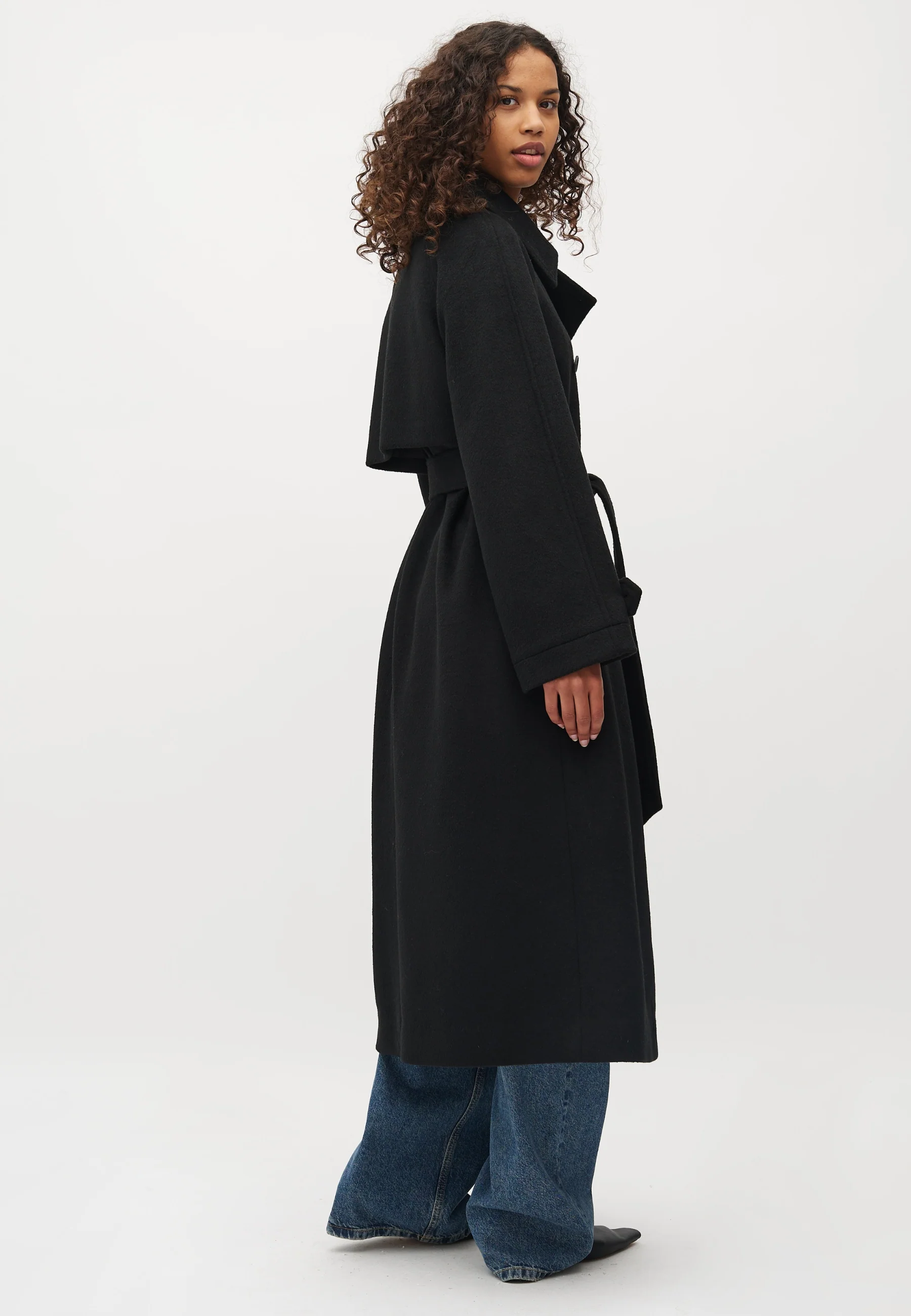 Odonna-M Coat - Black - Image 3