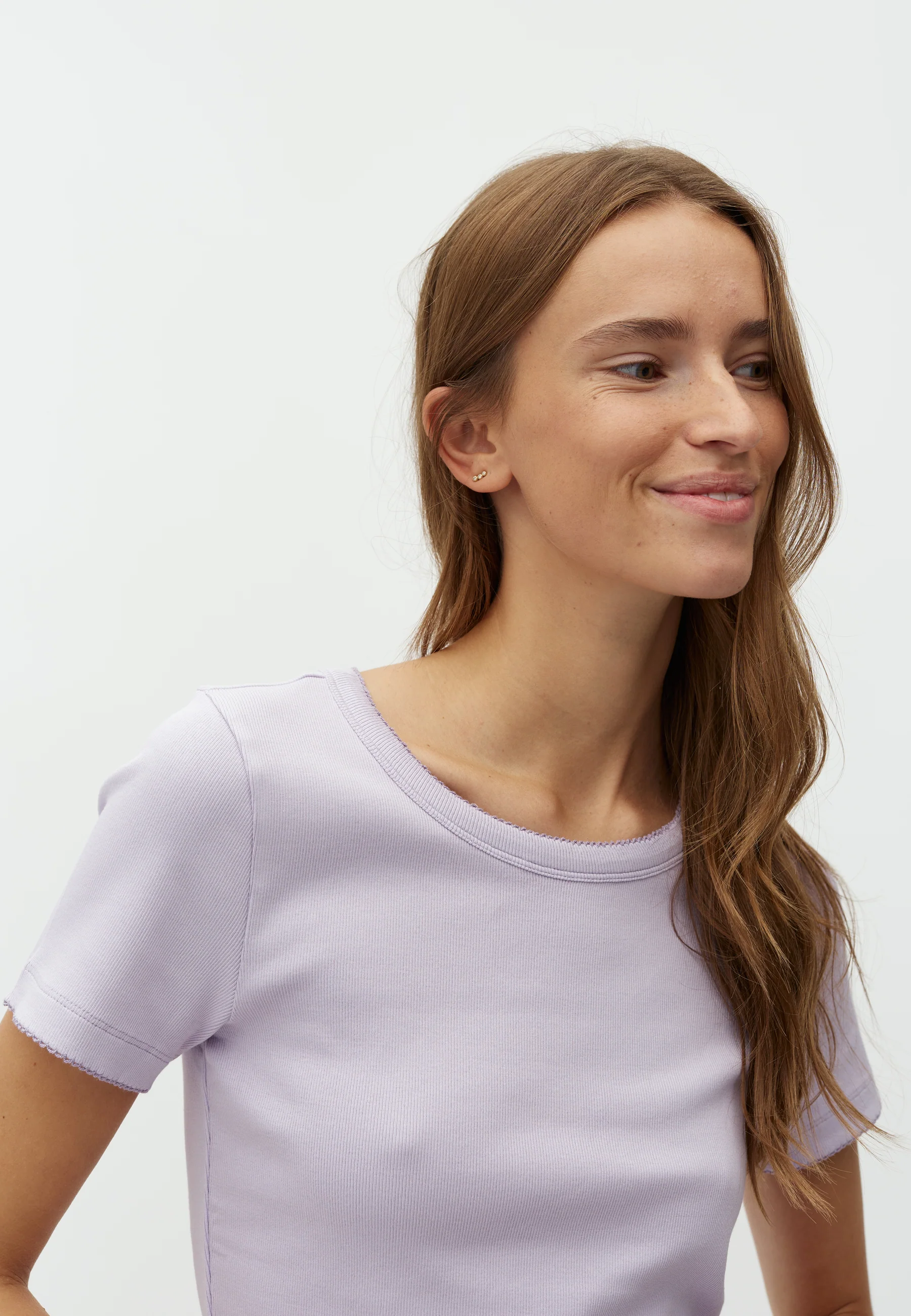 Otis Crochet-M T-shirt - Orchid Petal - Image 2