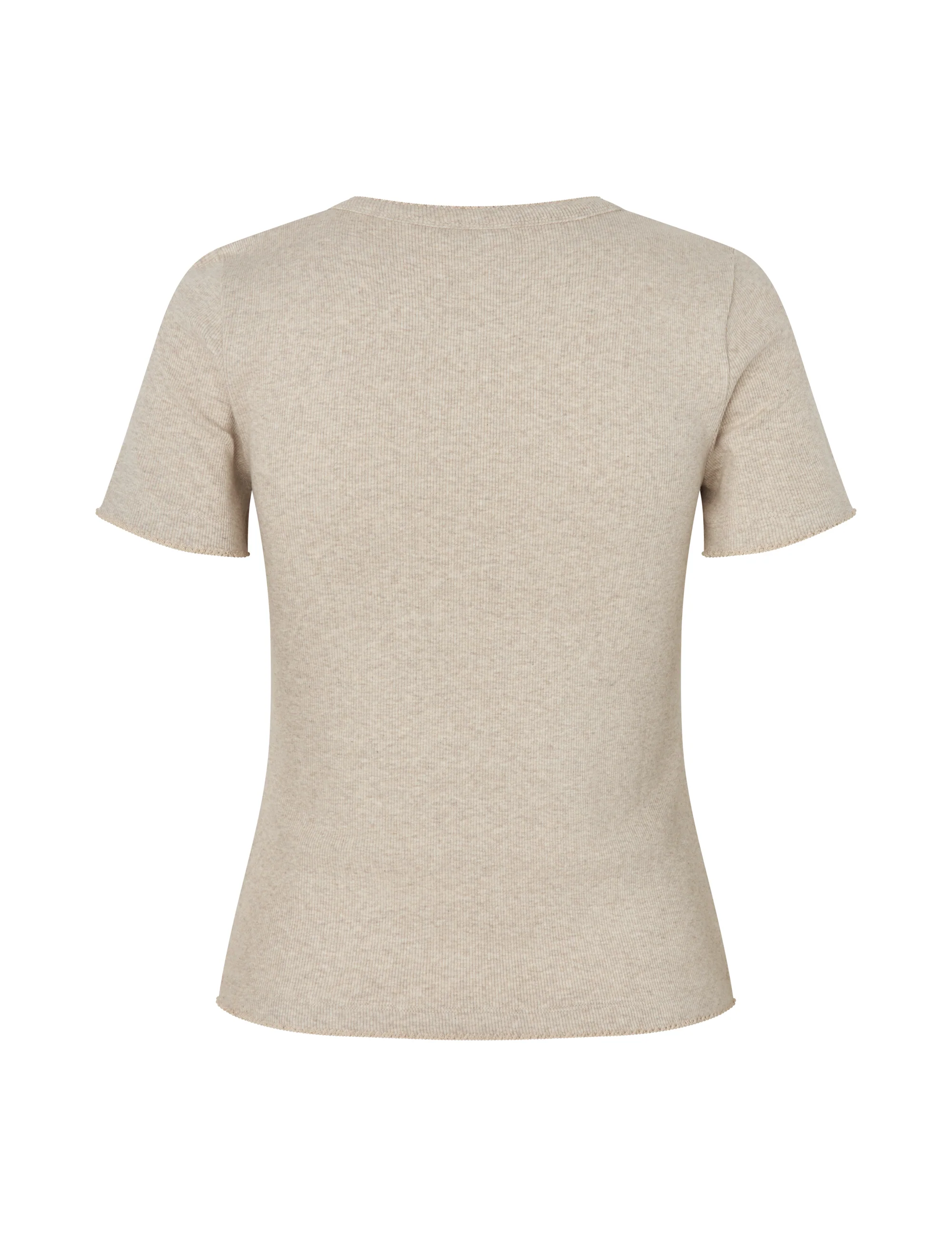 Otis Crochet-M T-shirt - Pelican Melange - Image 2