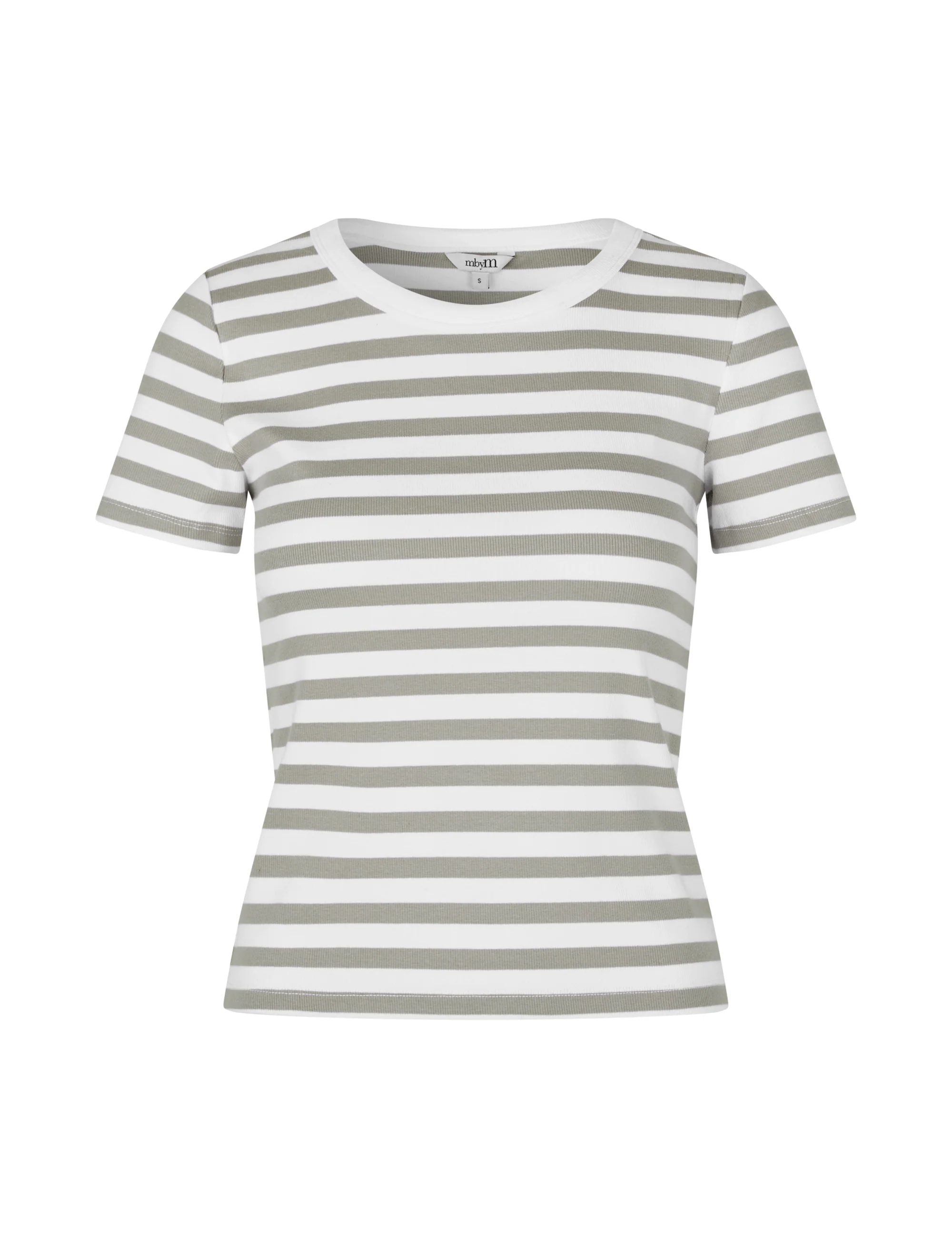 Otis-M T-shirt - White Twig Stripe - Image 4