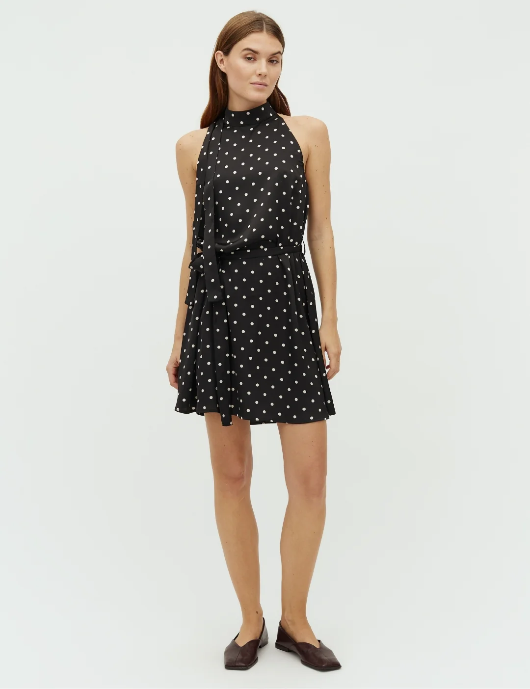 Paletta-M Dress - Black Sugar Dots - Image 2