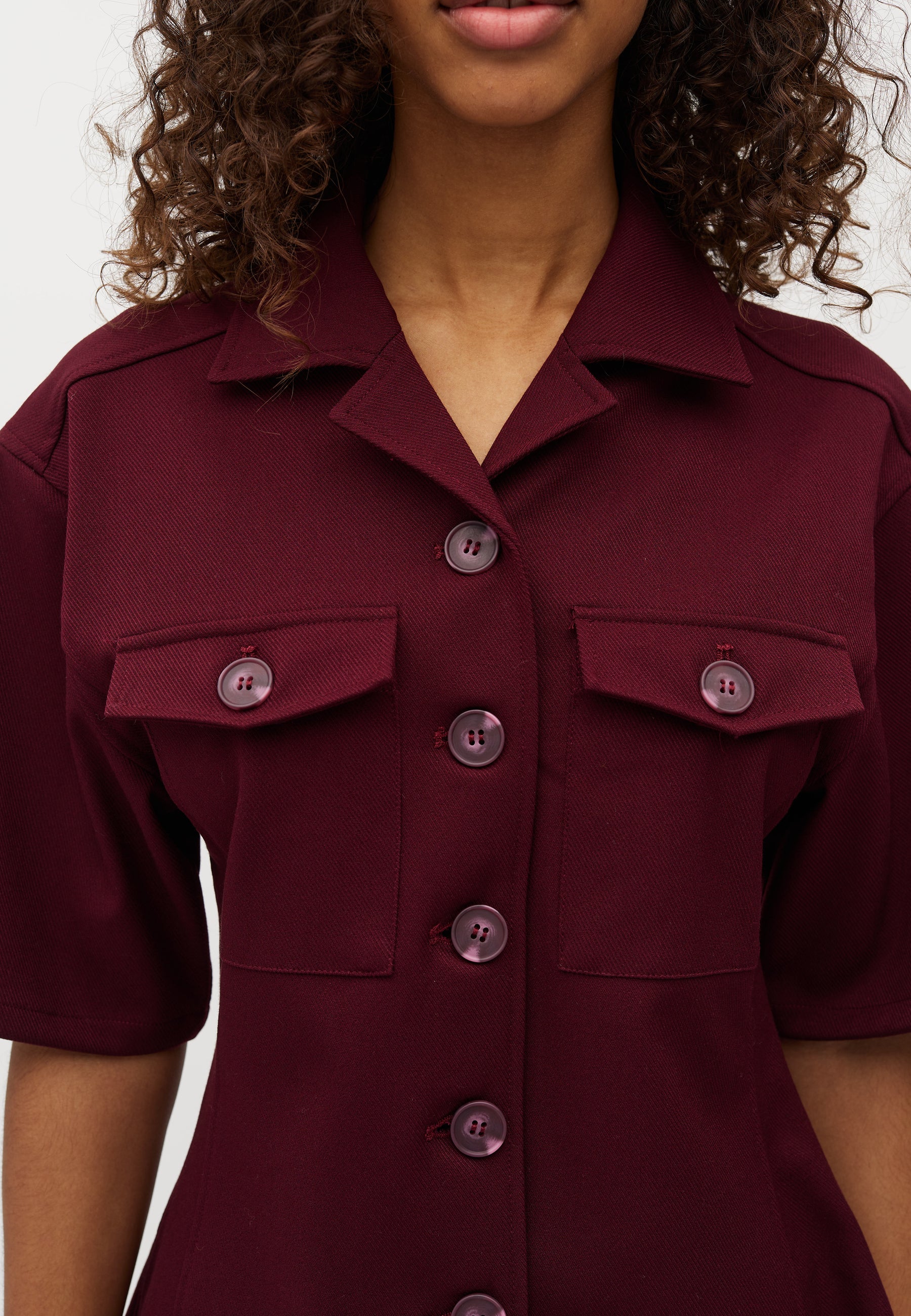 Peplina-M Shirt Blouse - Fig - Image 2
