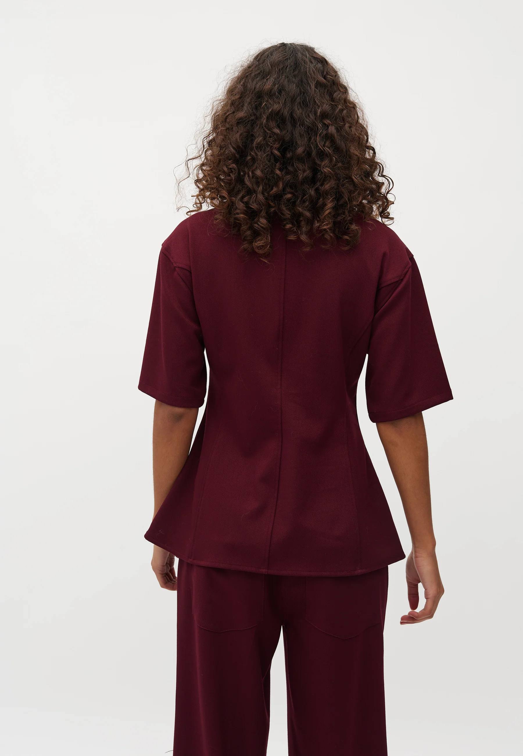 Peplina-M Shirt Blouse - Fig - Image 3