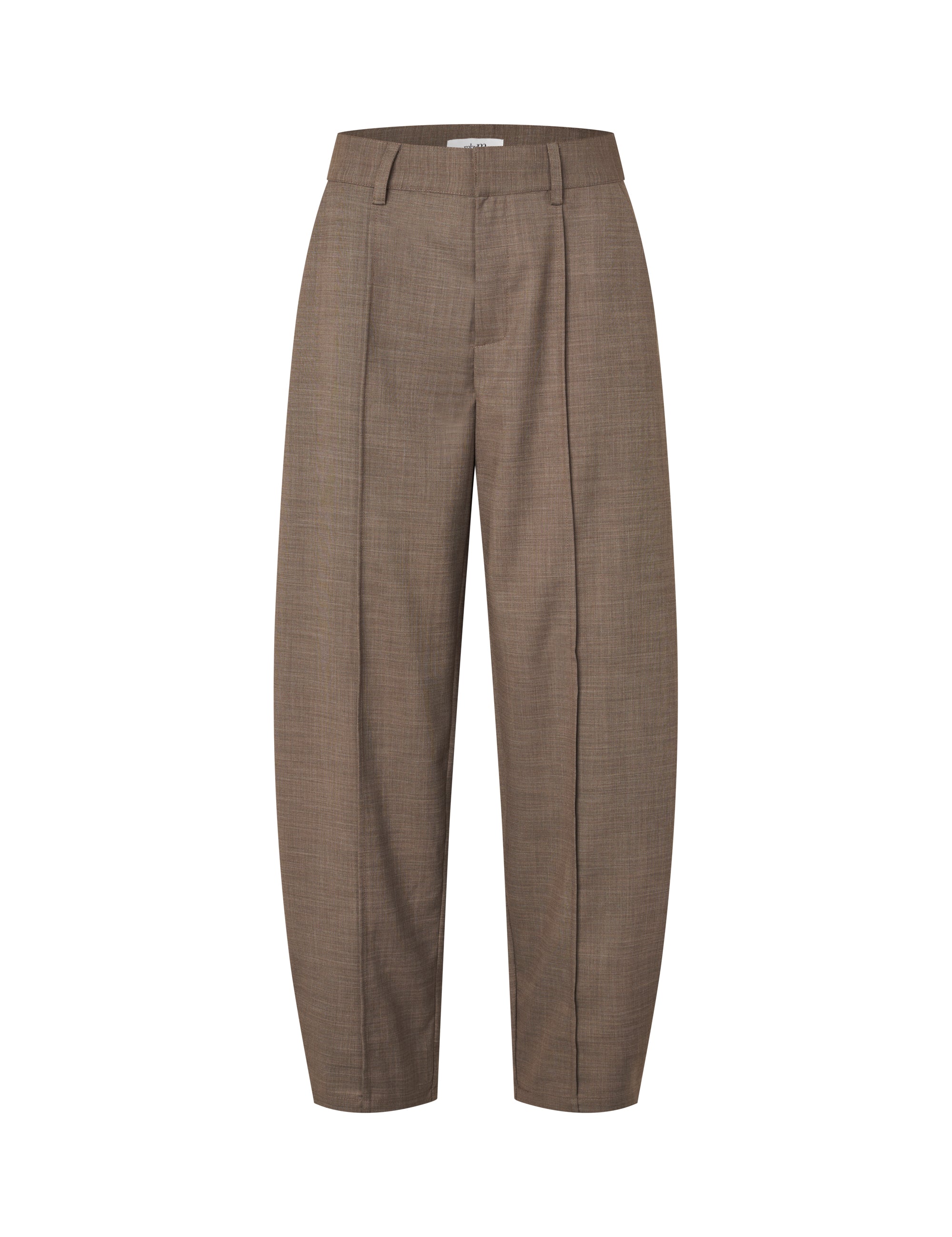 Pija-M Trousers - Chicory Coffee Melange - Image 6