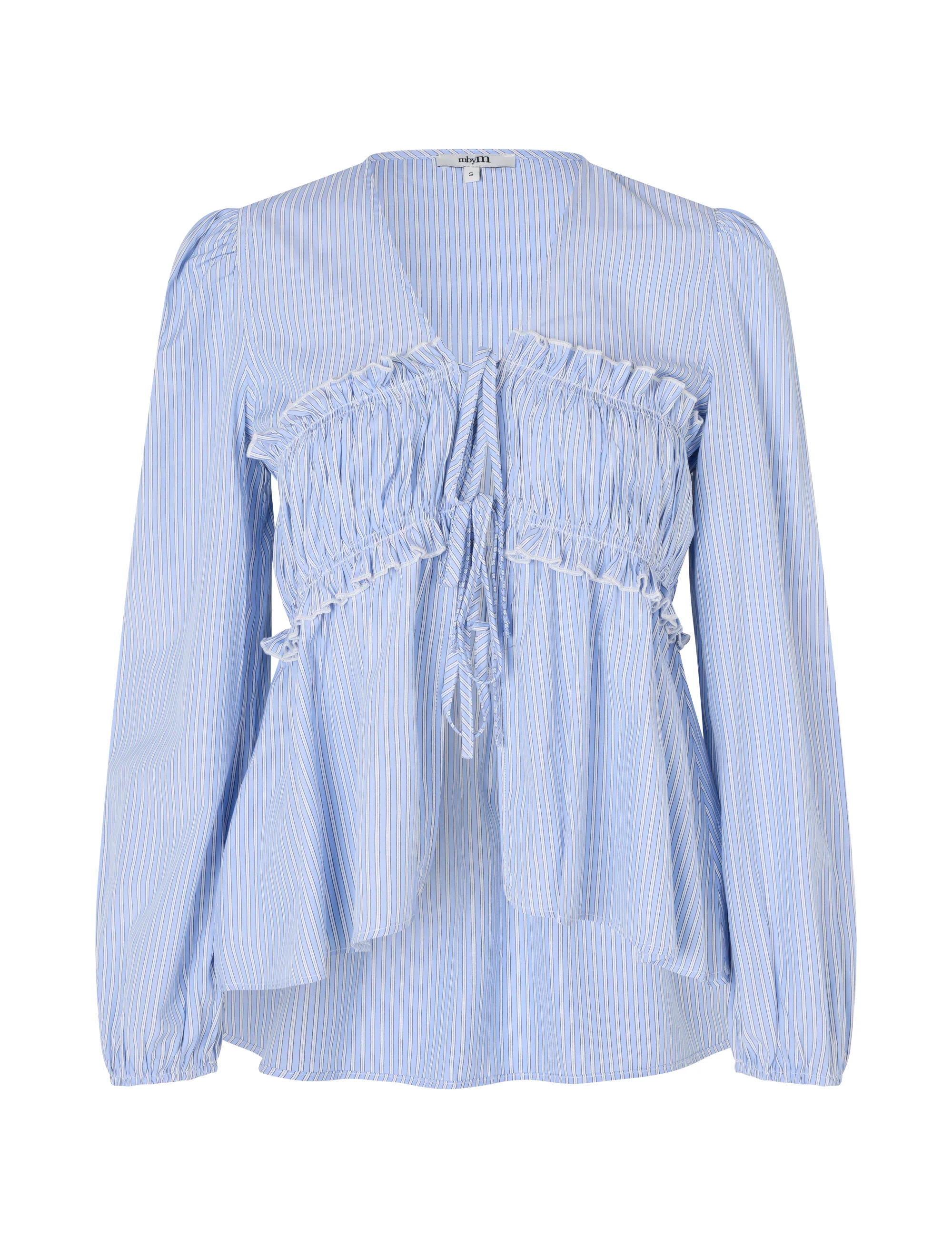 Pipa-M Blouse - Blue Zinnia Stripe - Image 5