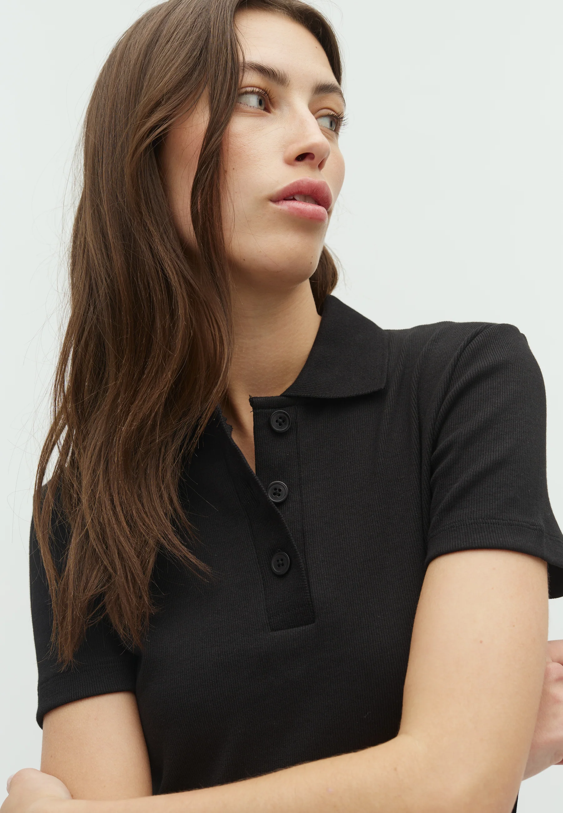Polarani-M Polo Tee - Black - Image 2