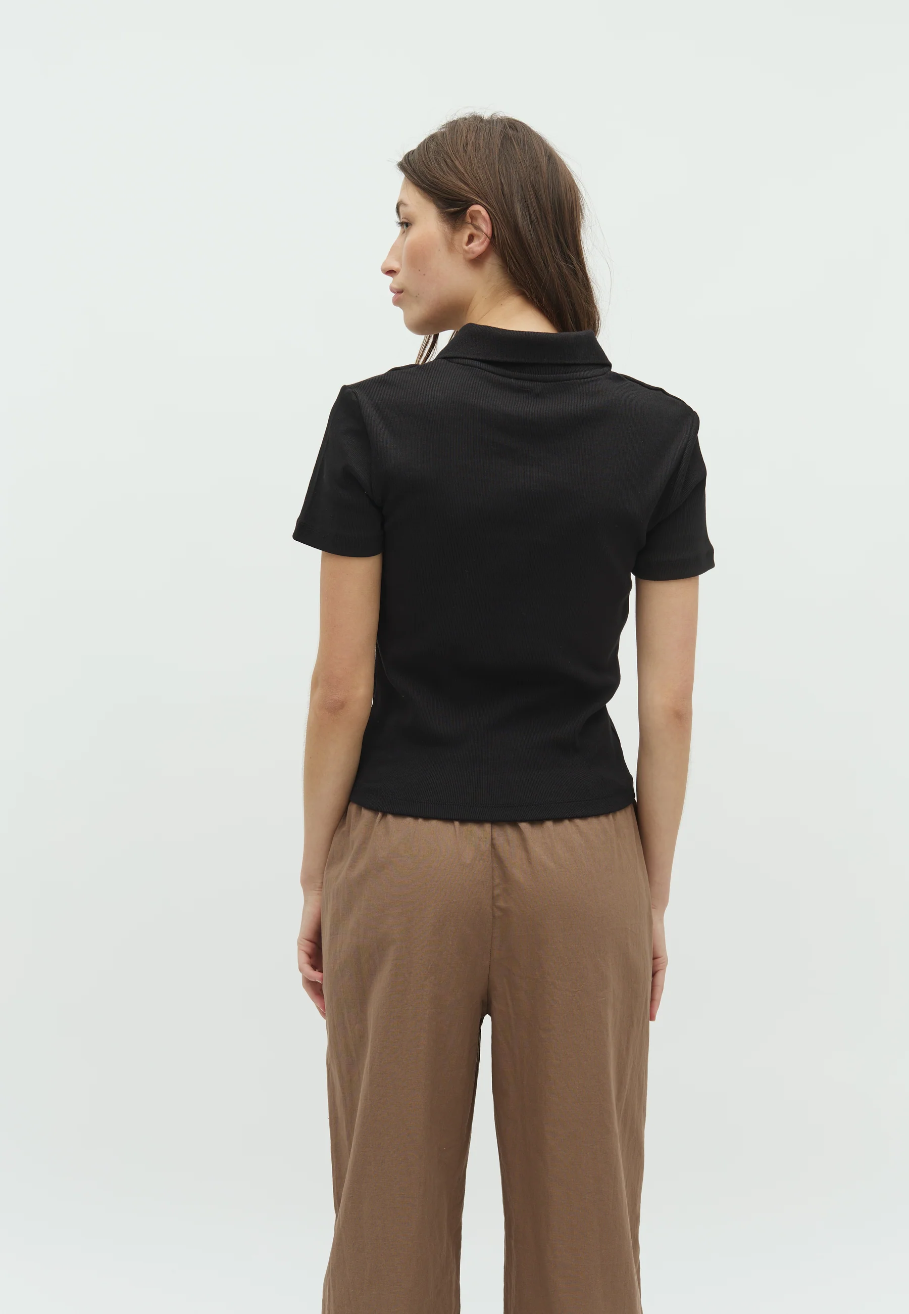 Polarani-M Polo Tee - Black - Image 3