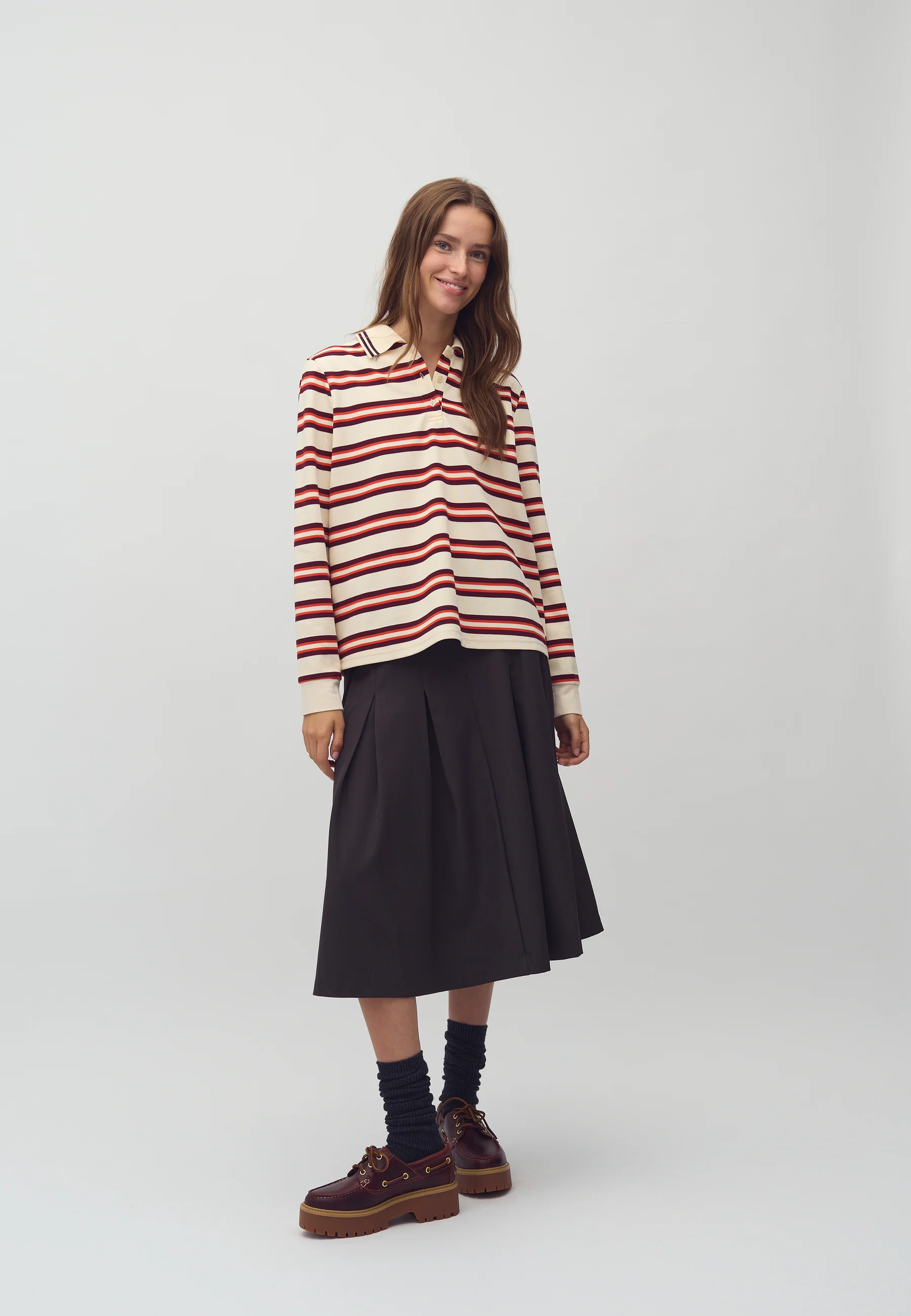 Polla-M Polo Shirt - Spring Stripe