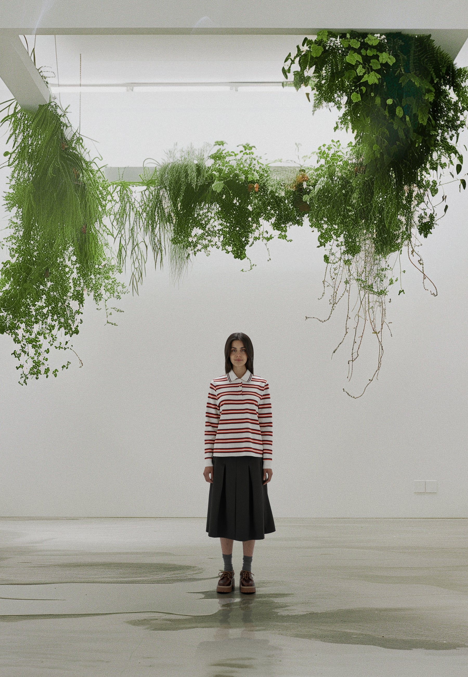 Polla-M Polo Shirt - Spring Stripe - Image 10