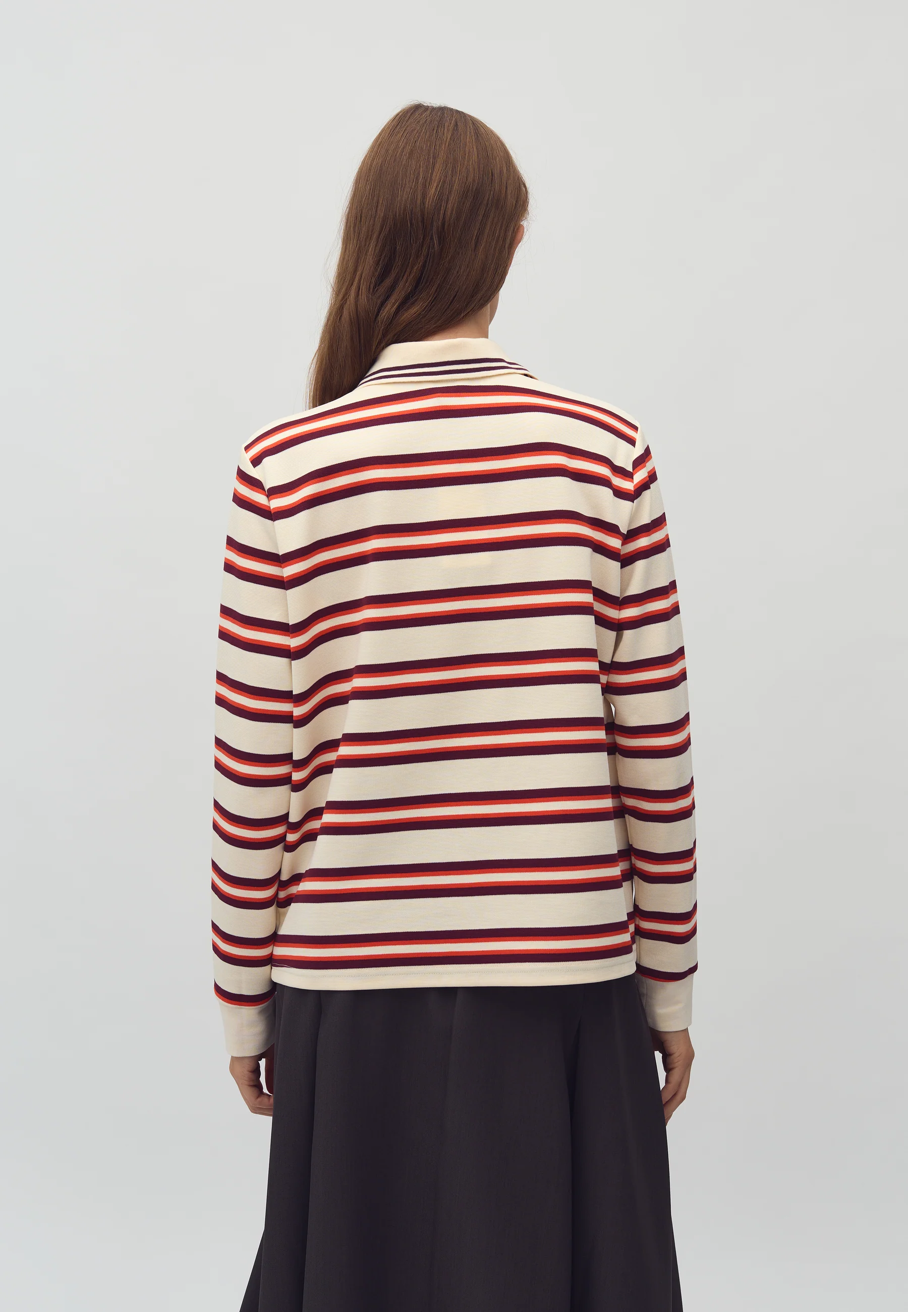Polla-M Polo Shirt - Spring Stripe - Image 4