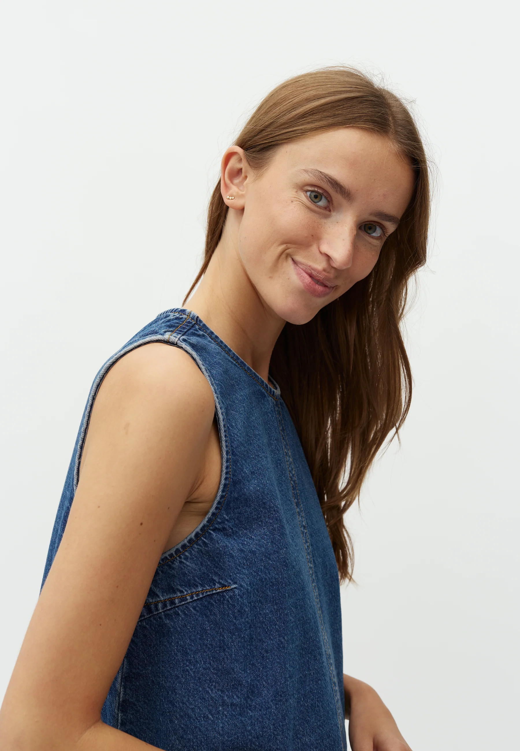Rhiann-M Dress - Vintage Blue Wash - Image 4