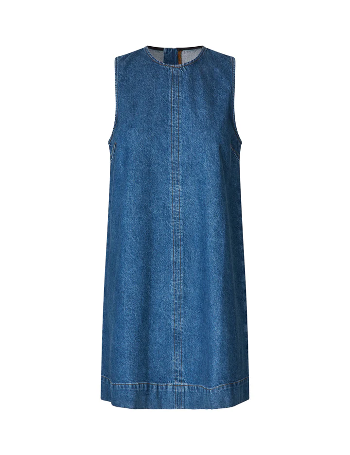Rhiann-M Dress - Vintage Blue Wash - Image 5