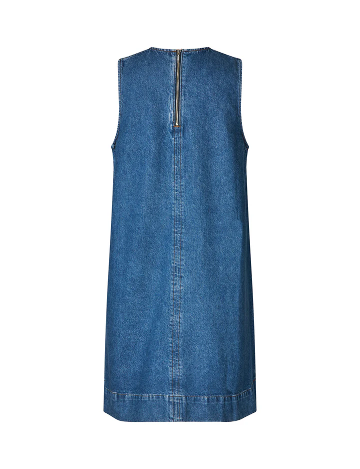 Rhiann-M Dress - Vintage Blue Wash - Image 6