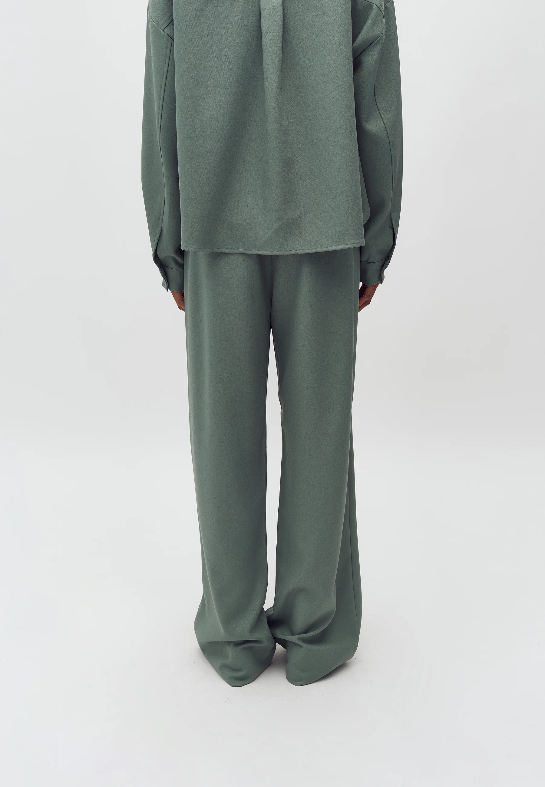 Rihnwen-M Trousers - Iceberg Green Melange - Image 2