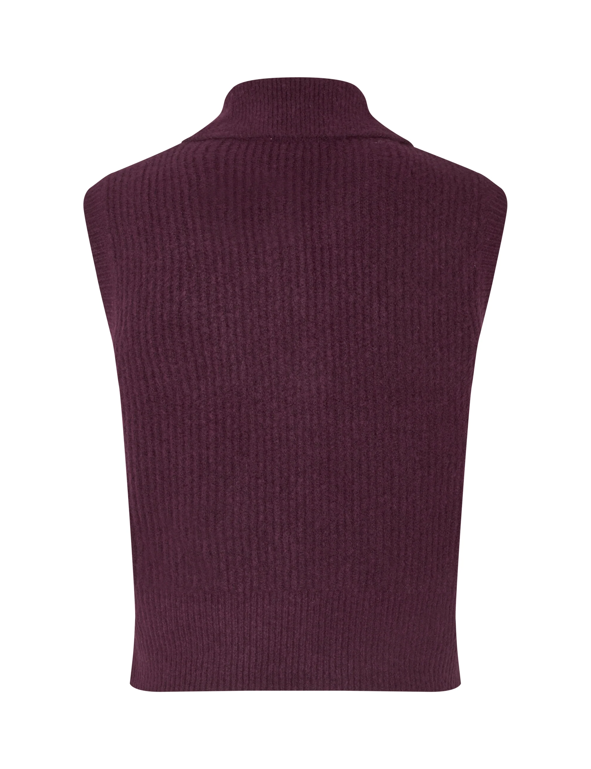 Ritika-M Knit Vest - Fig - Image 5