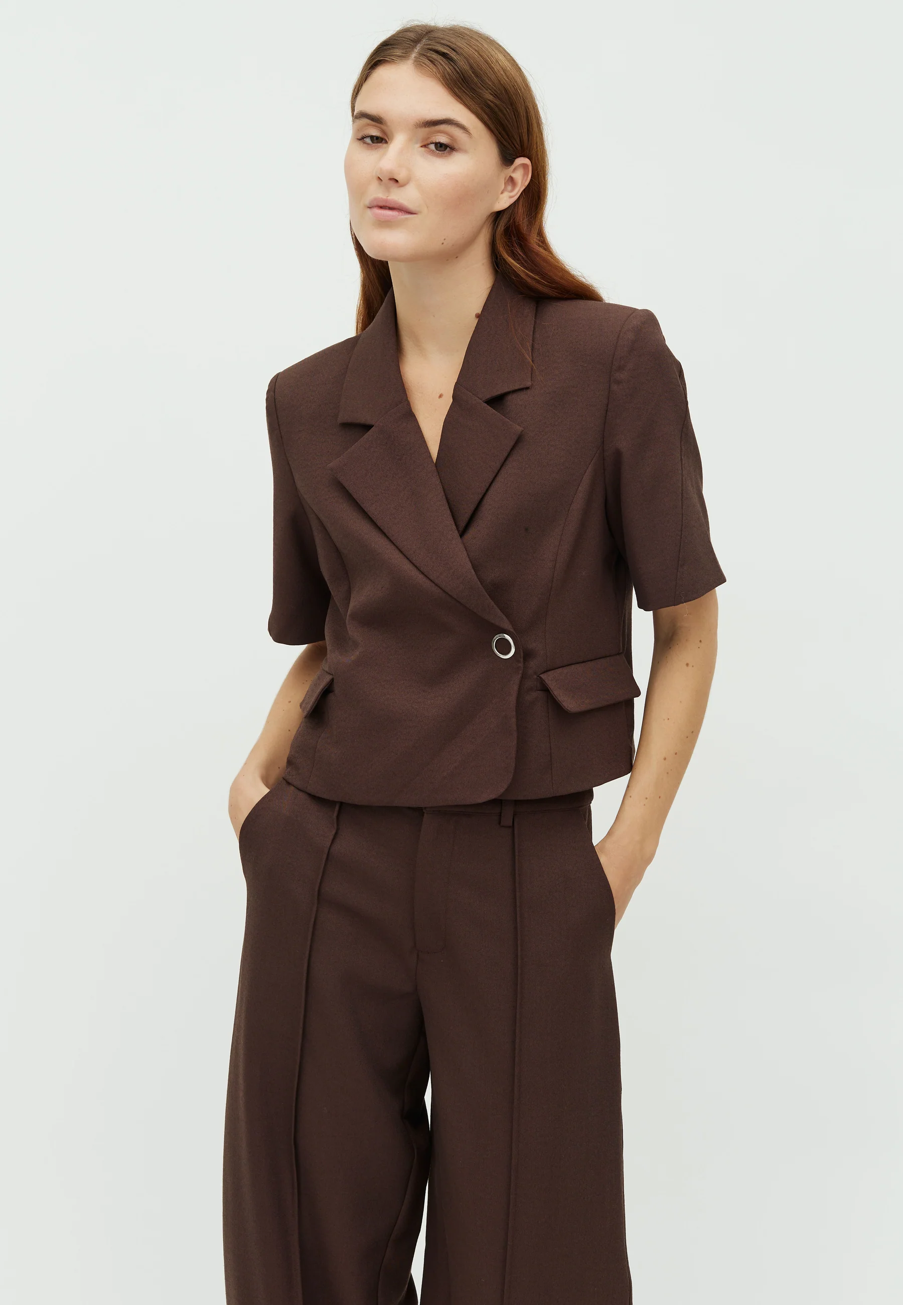 Robina-M Blazer - Chicory Coffee Melange