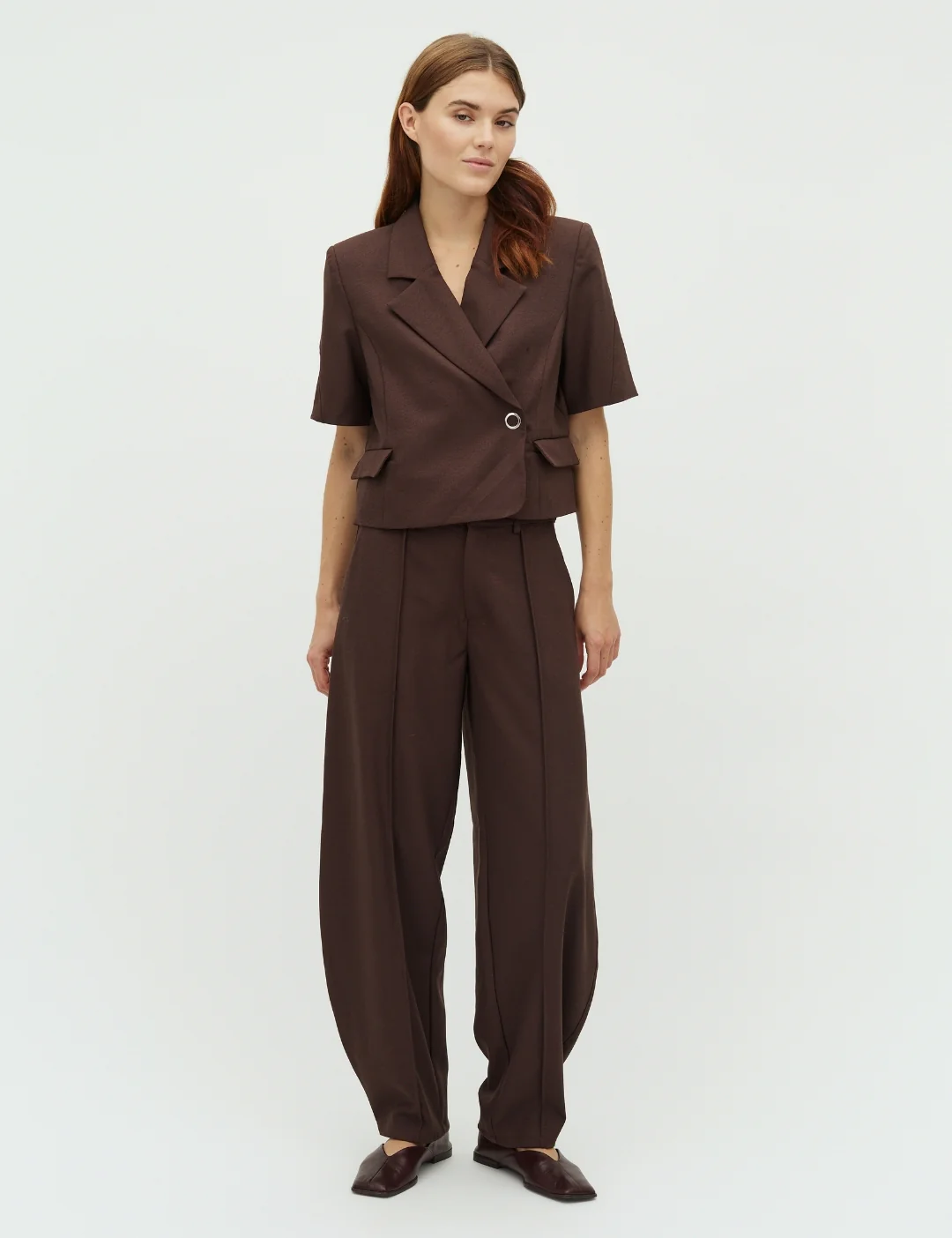 Robina-M Blazer - Chicory Coffee Melange - Image 4