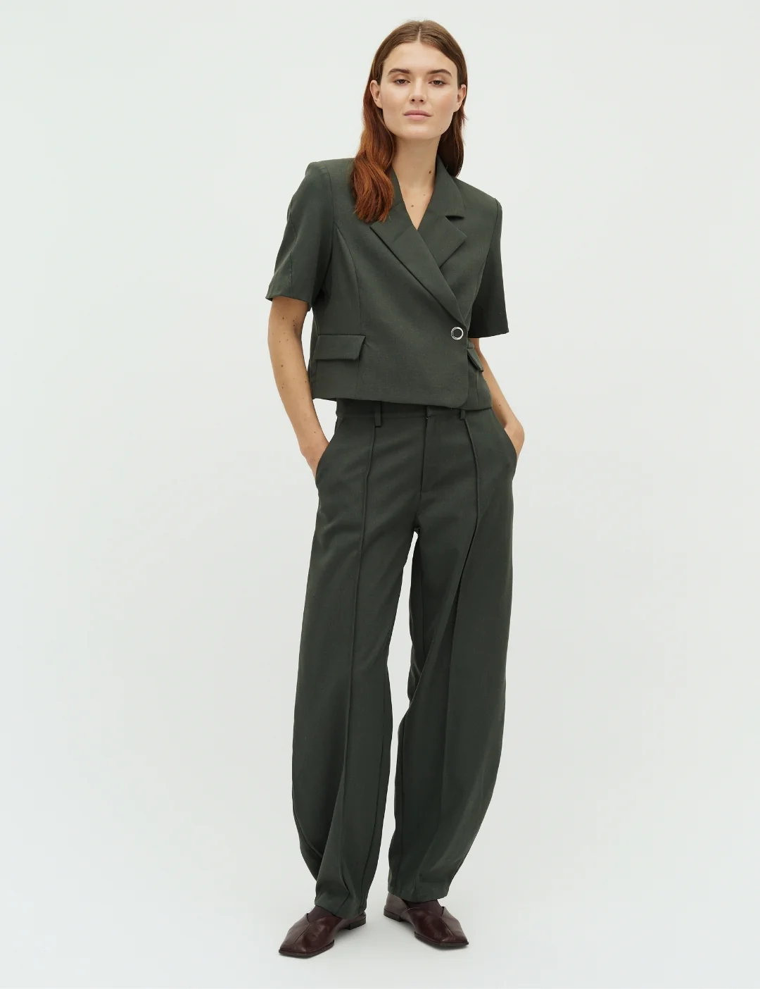 Robina-M Blazer - Pine Green - Image 4