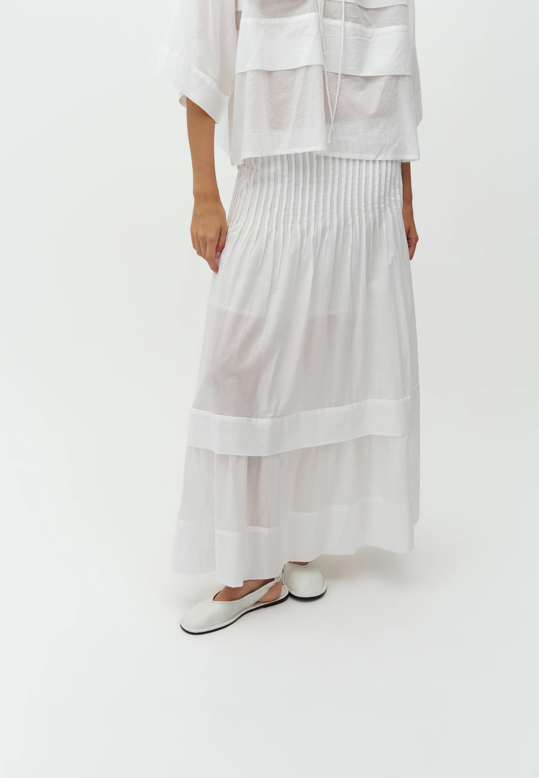 Safiye-M Skirt - White