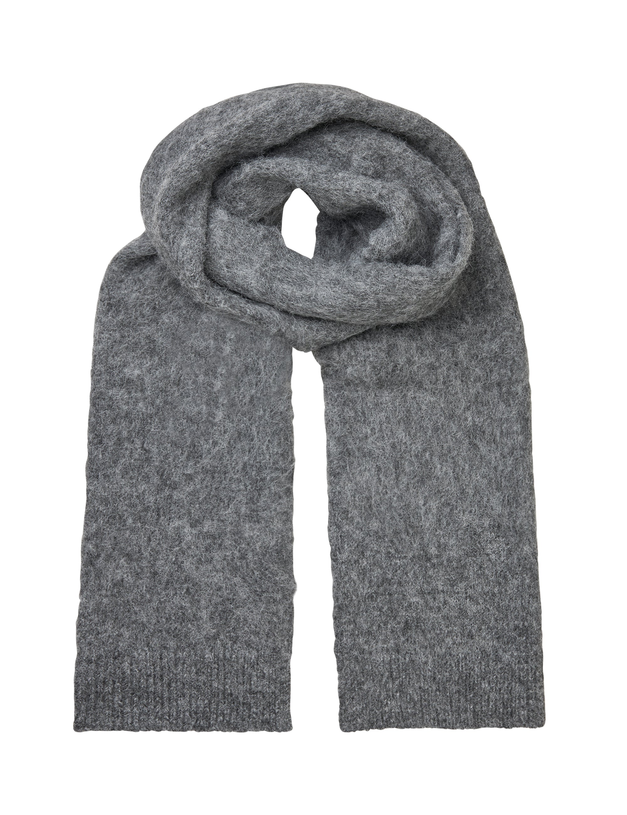 Sanelina-M Scarf - Medium Grey Melange