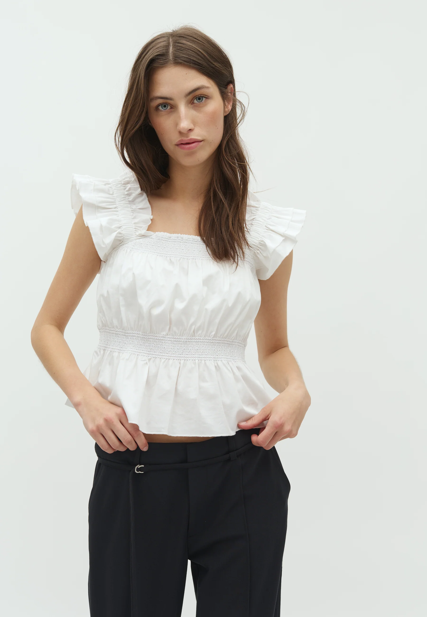 Sania-M Top - White