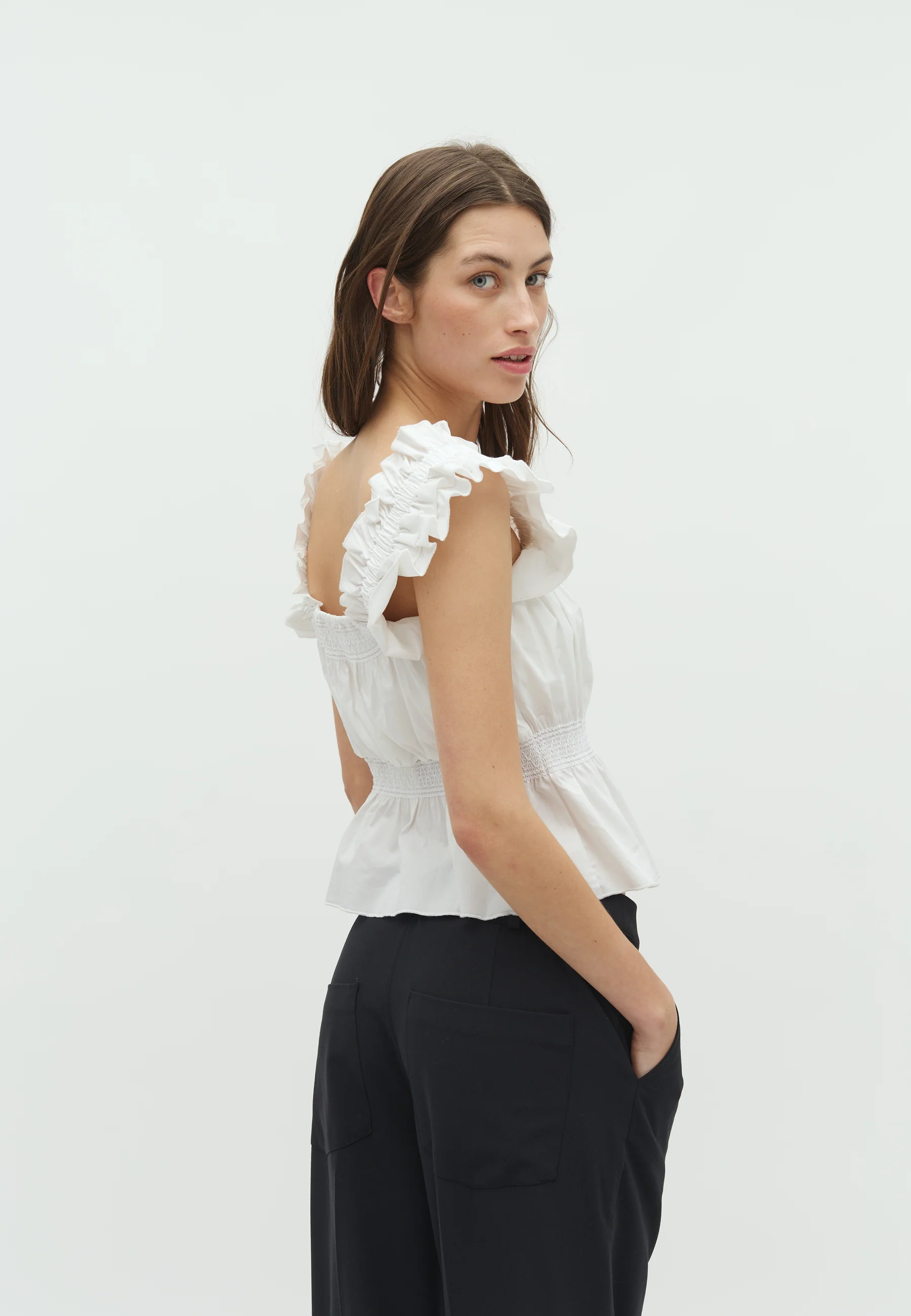 Sania-M Top - White - Image 2