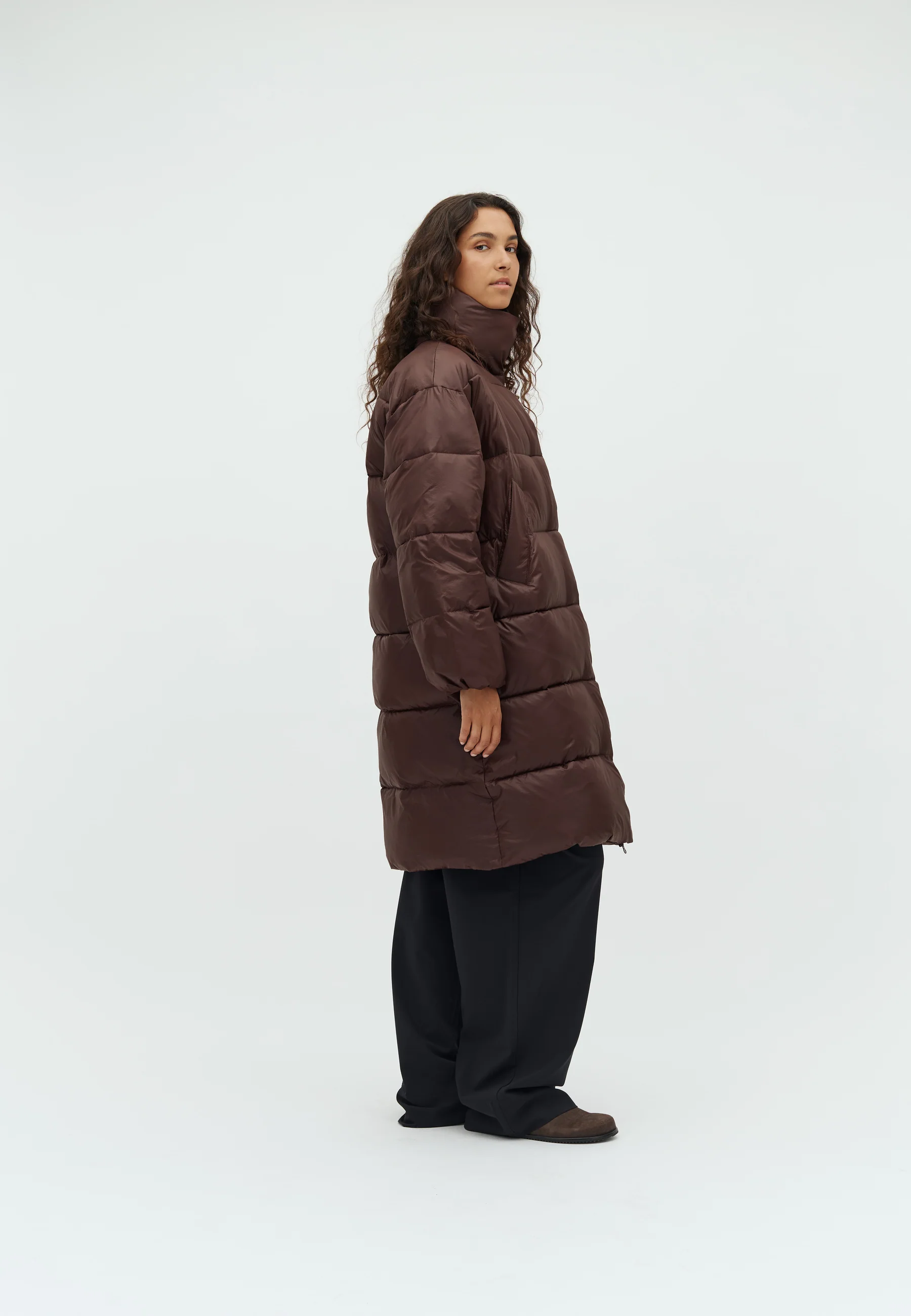 Seraphina Long-M Jacket - Java - Image 3