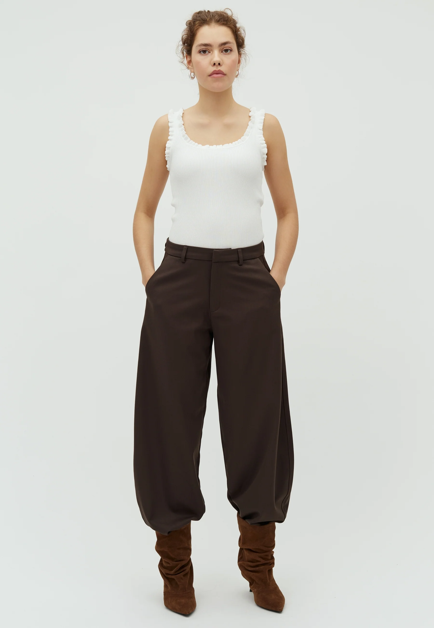 Silira-M Pants - Coffee Brown