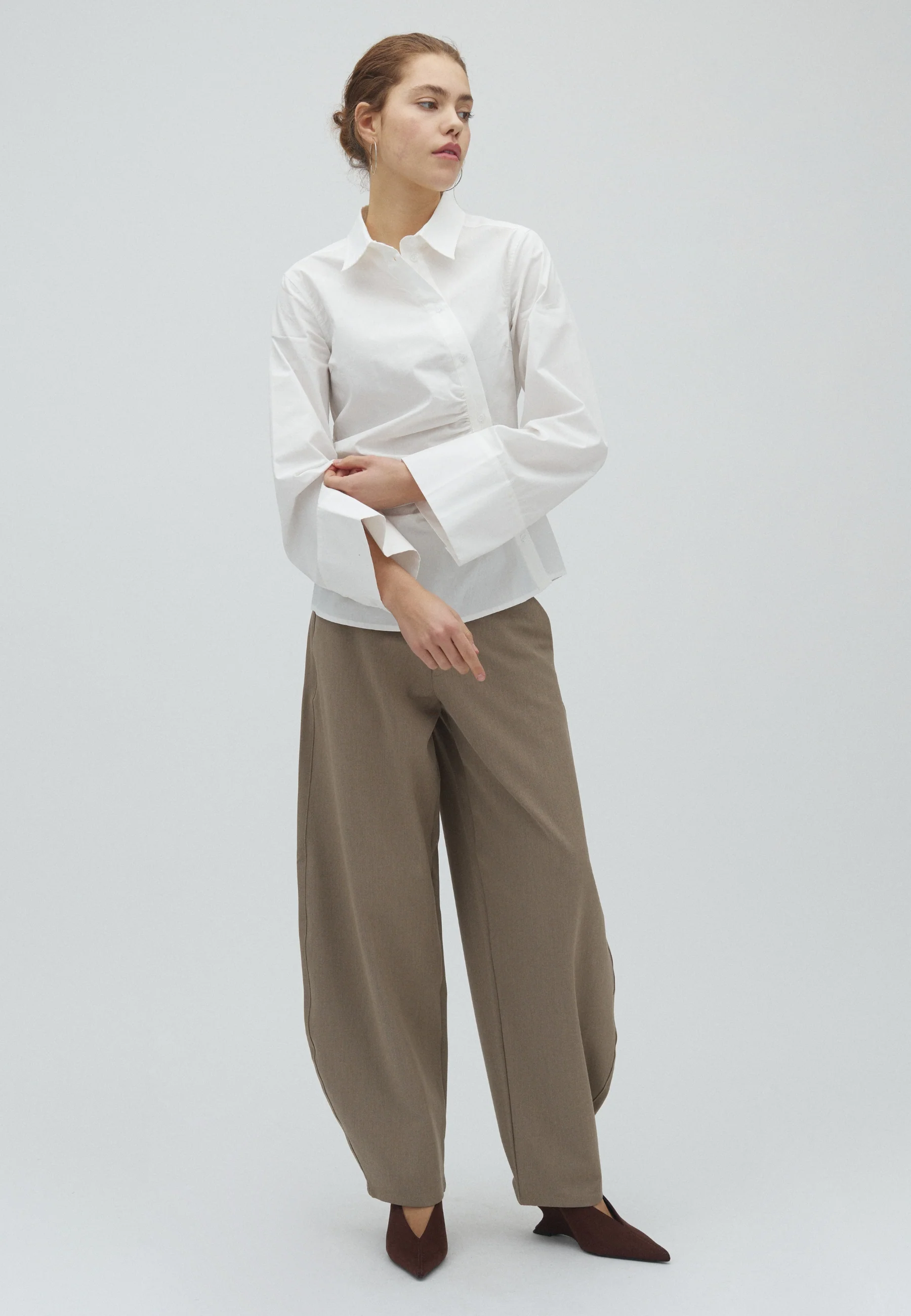Silira-M Pants - Timber Wolf Mel.