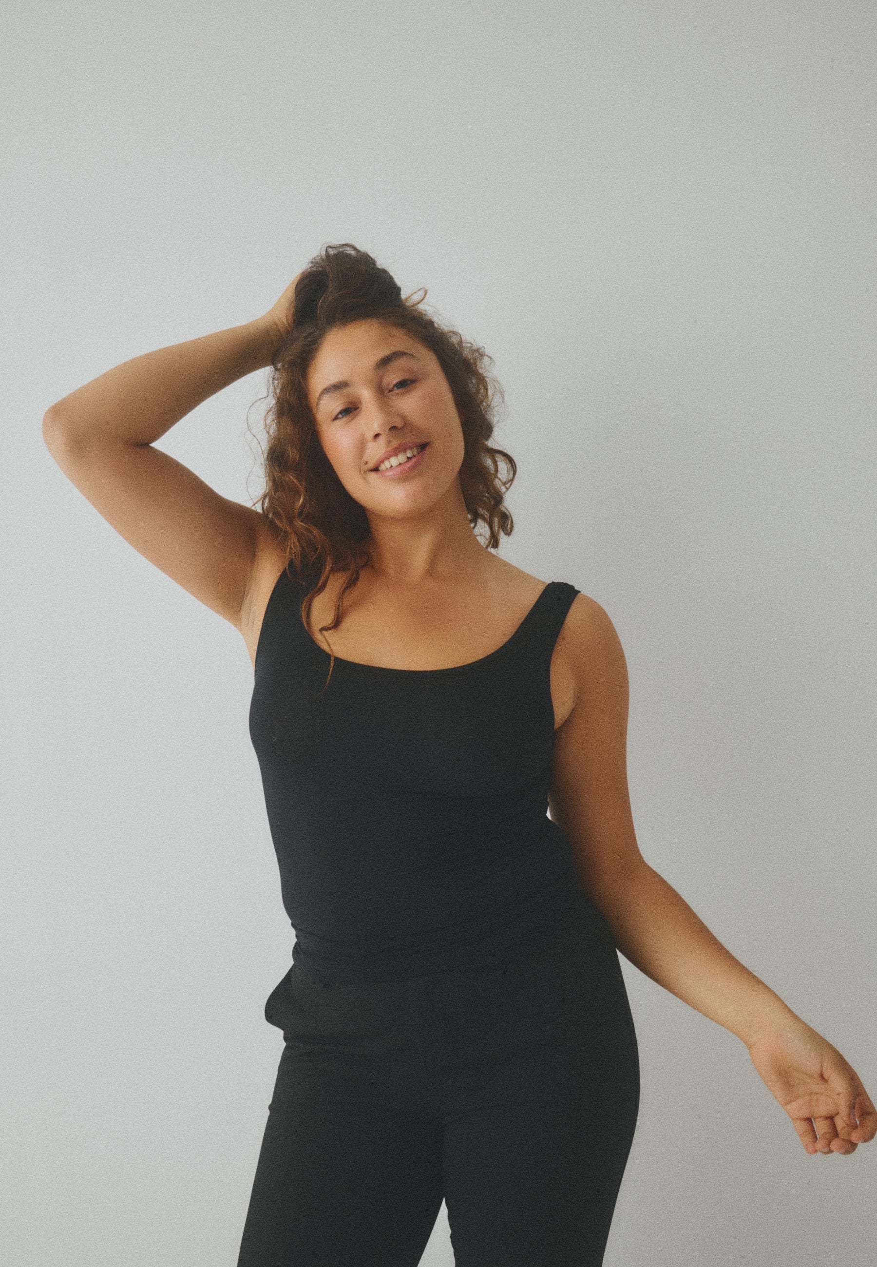 Sina Basic Top - Black - Image 3