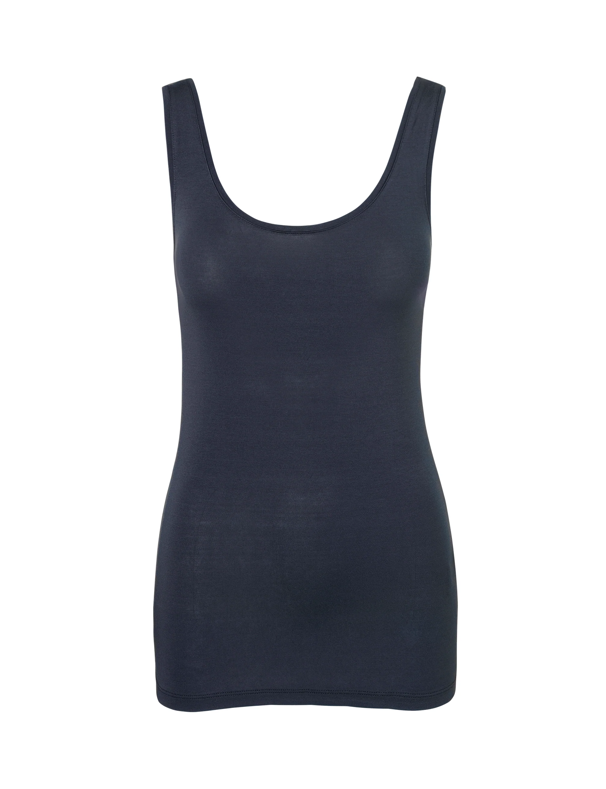 Sina Basic Top - Navy Blue