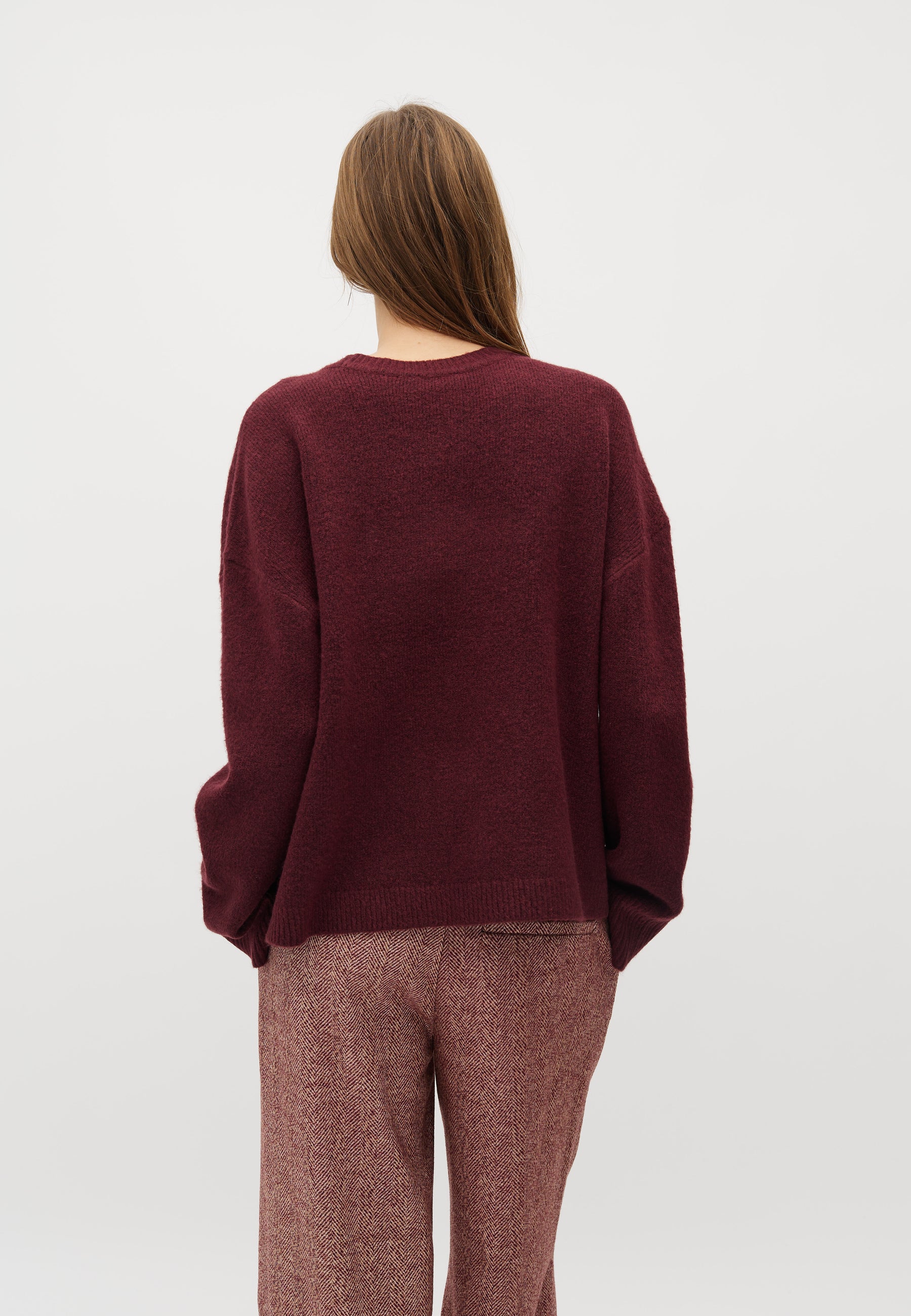 Sionan-M Knit Sweater - Fig - Image 3