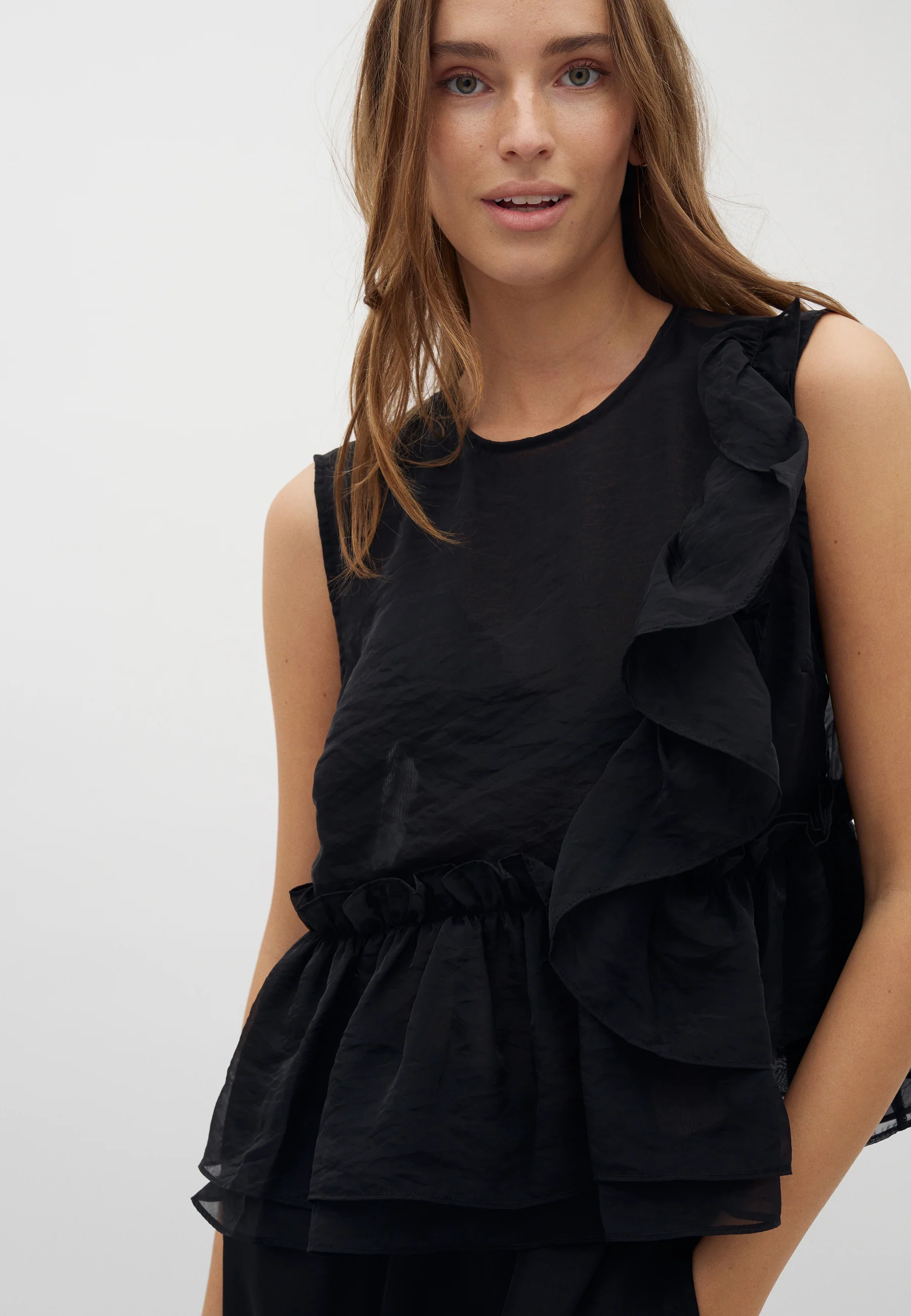 Sivanna-M Top - Black - Image 2