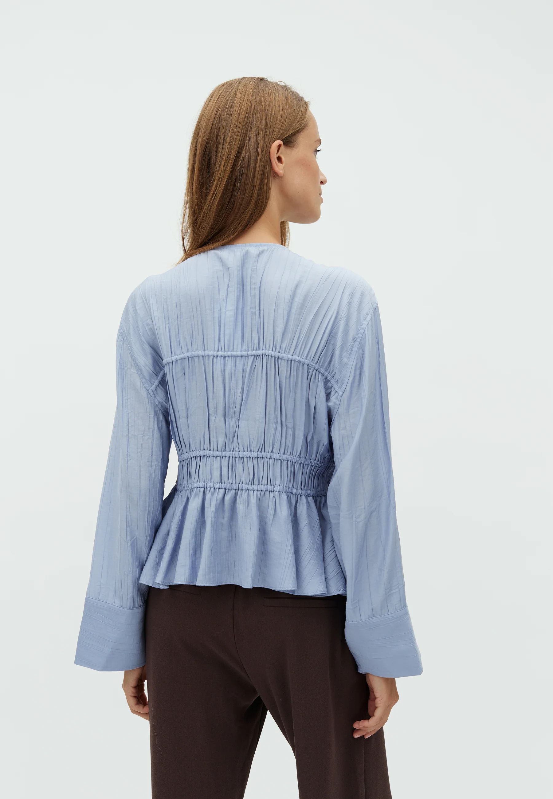 Taneil LS-M Blouse - Blue Lilac - Image 3