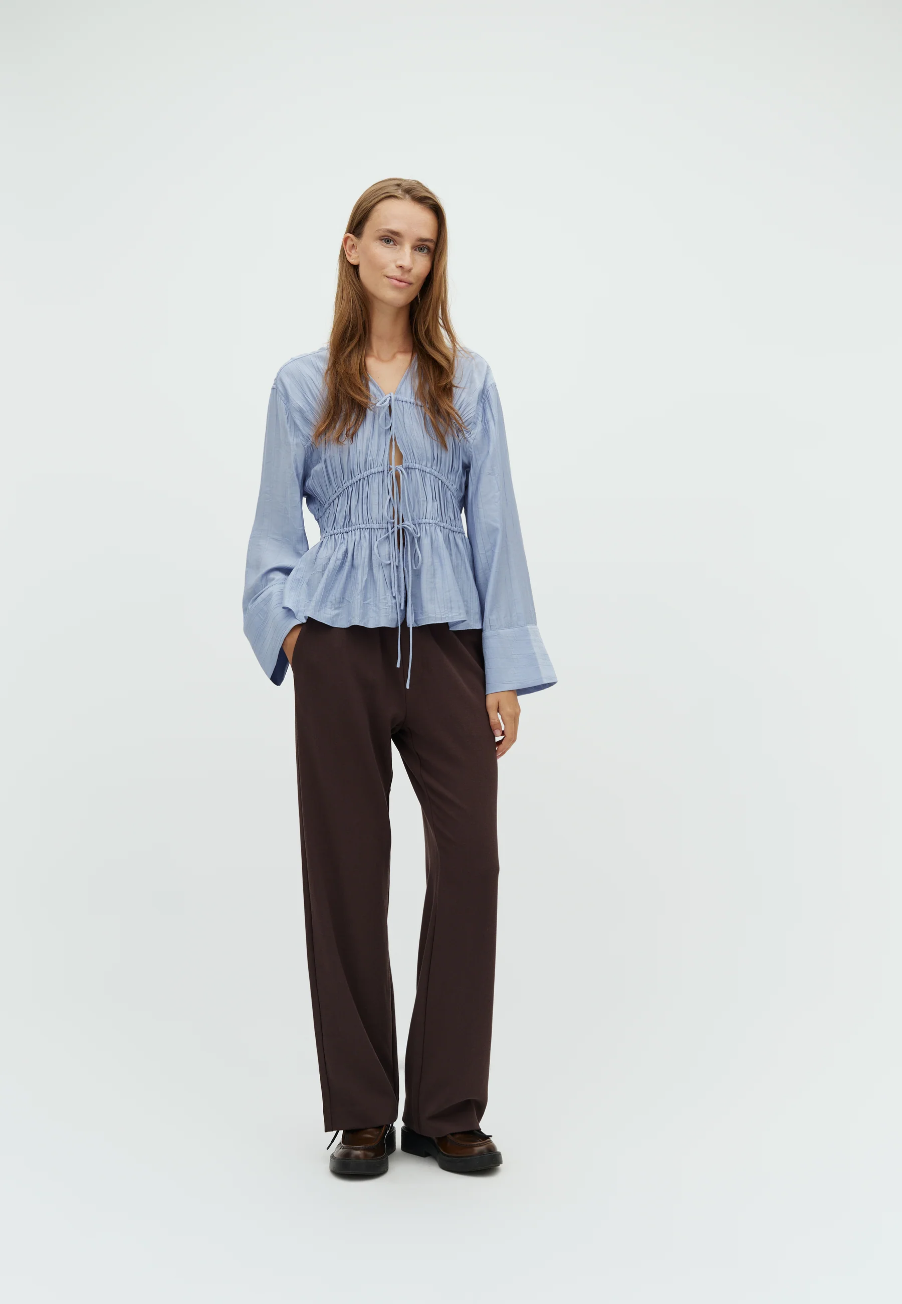 Taneil LS-M Blouse - Blue Lilac - Image 4