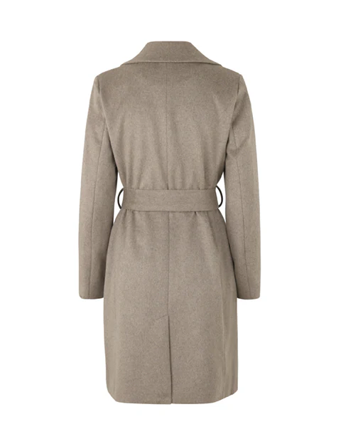 Tanni Coat - Greige Melange - Image 2