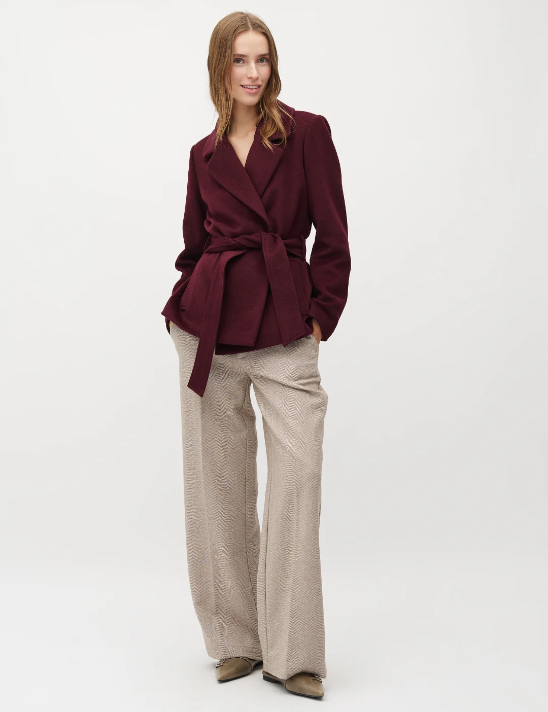 Tanni Short-M Coat - Fig