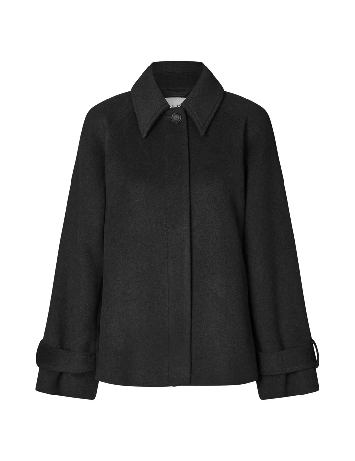 Tary-M Wool Jacket - Black - Image 4
