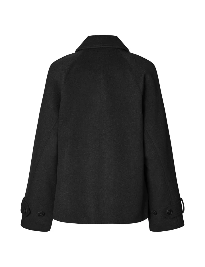 Tary-M Wool Jacket - Black - Image 5