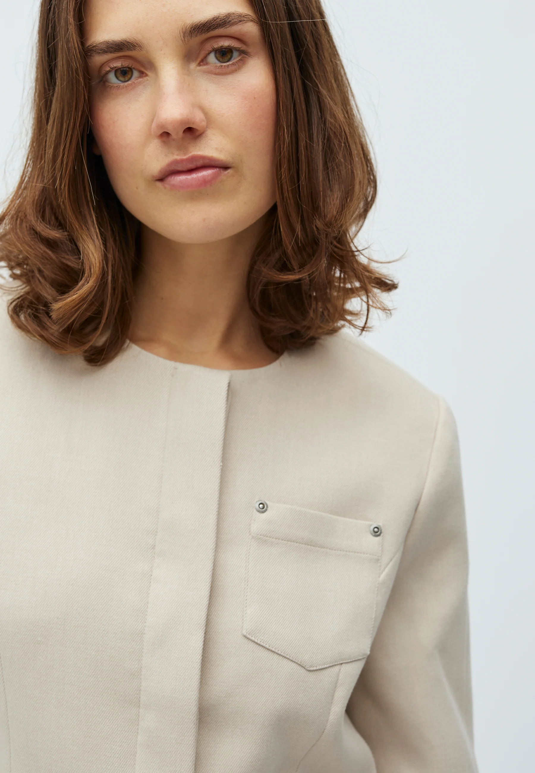 Torina-M Jacket - Spring Brown Melange - Image 2