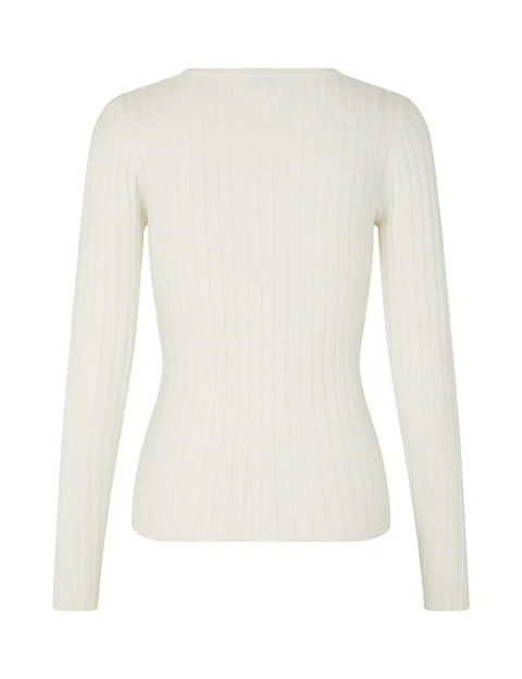Trenna Knit Blouse - Sugar - Image 2