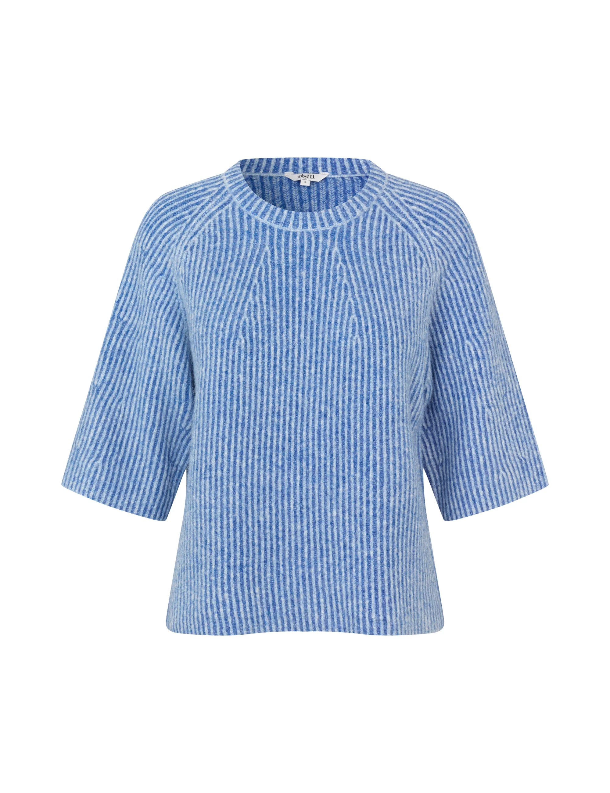 Ubeda-M Knit Sweater - Blue Sapphire Stripe - Image 5